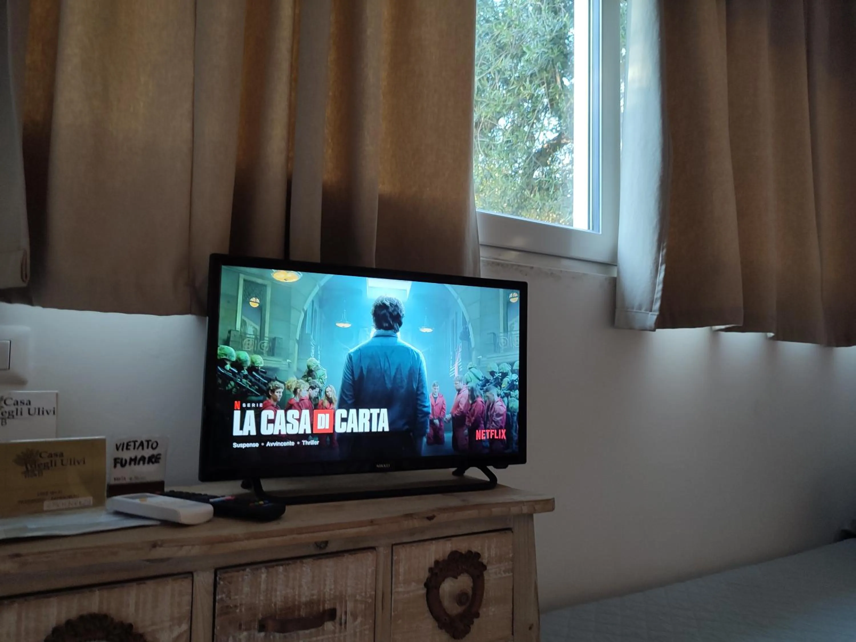 TV and multimedia in Casa degli Ulivi Etna