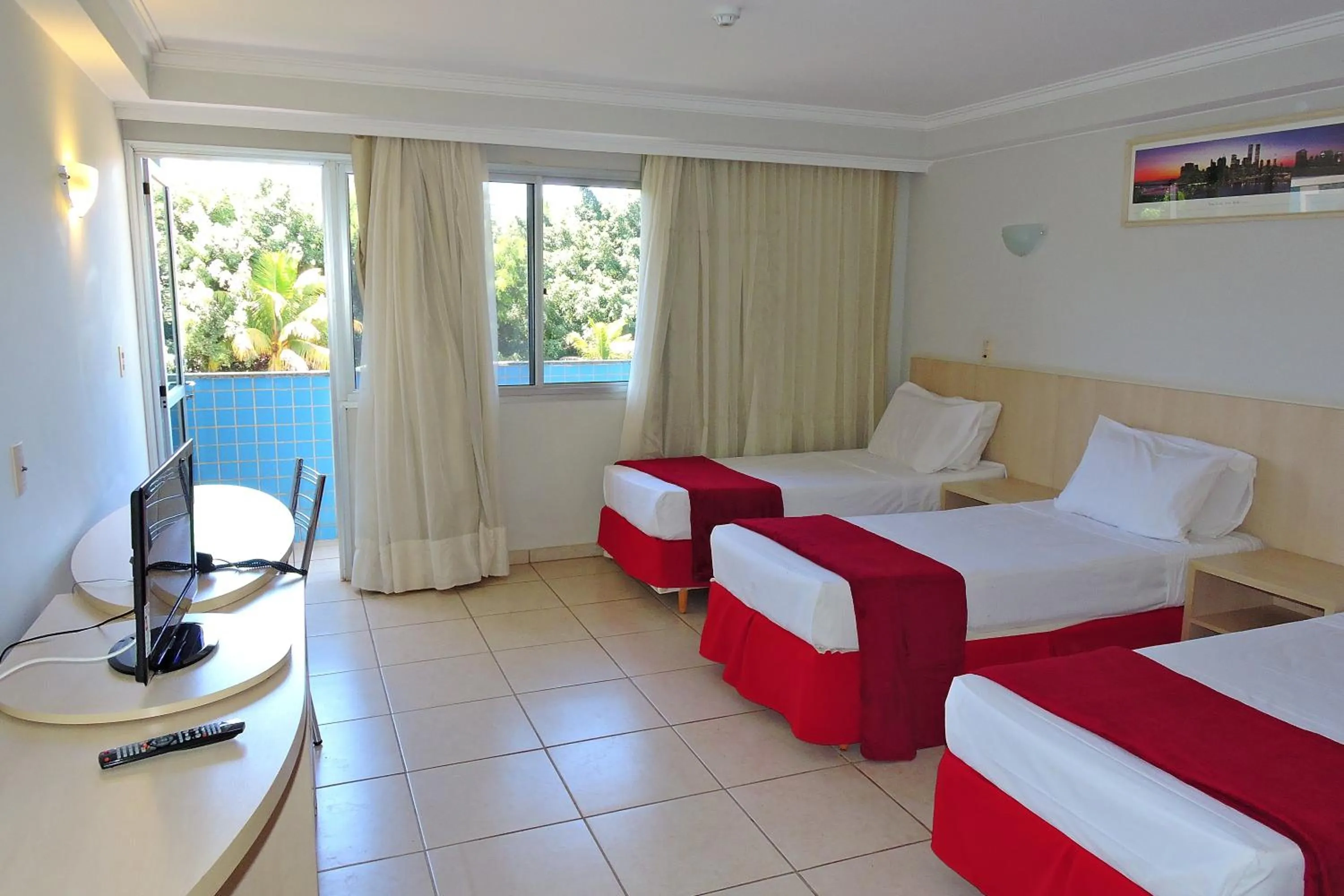 Bed in Bay Park Hotel Resort