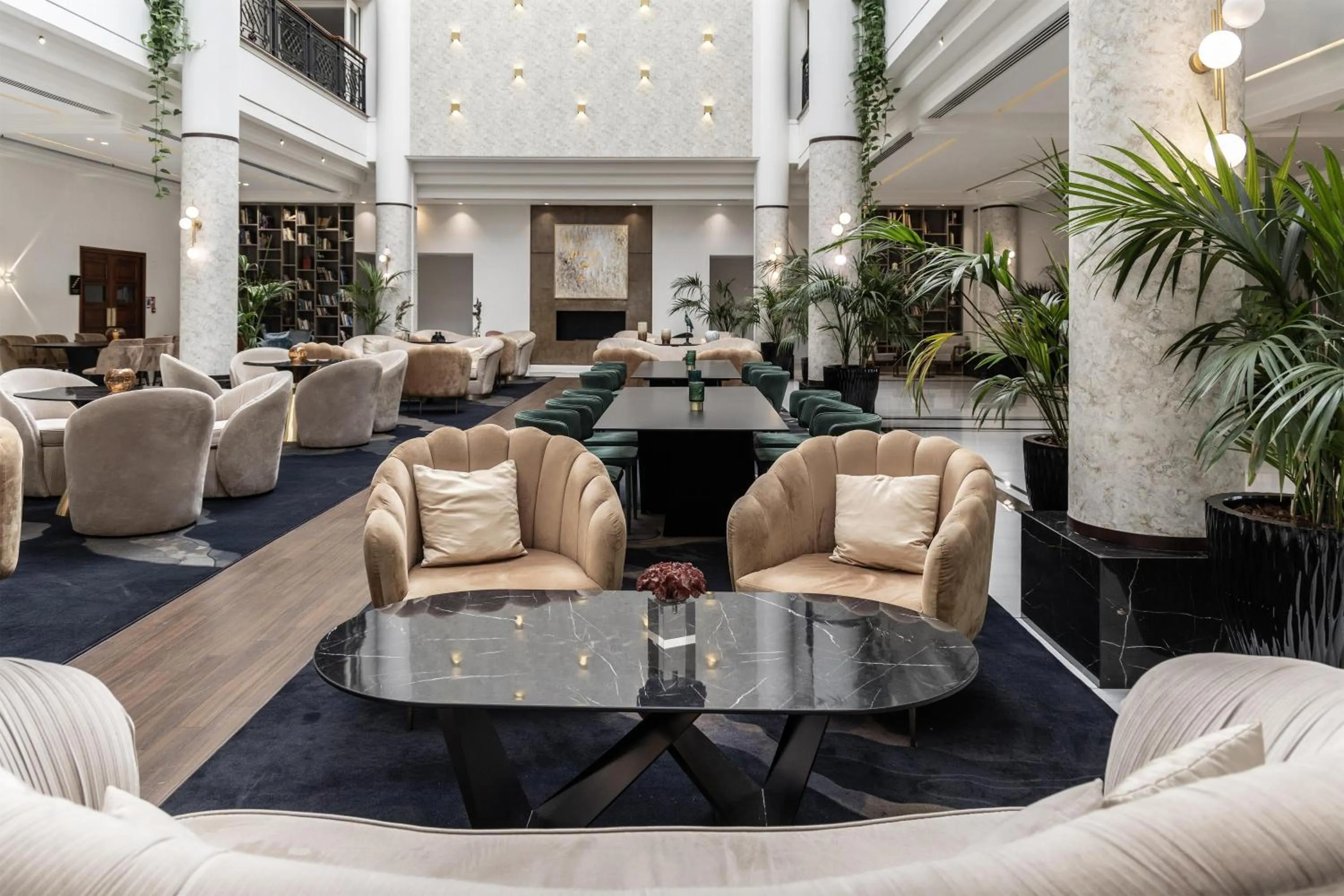 Lobby or reception in Hilton Nicosia