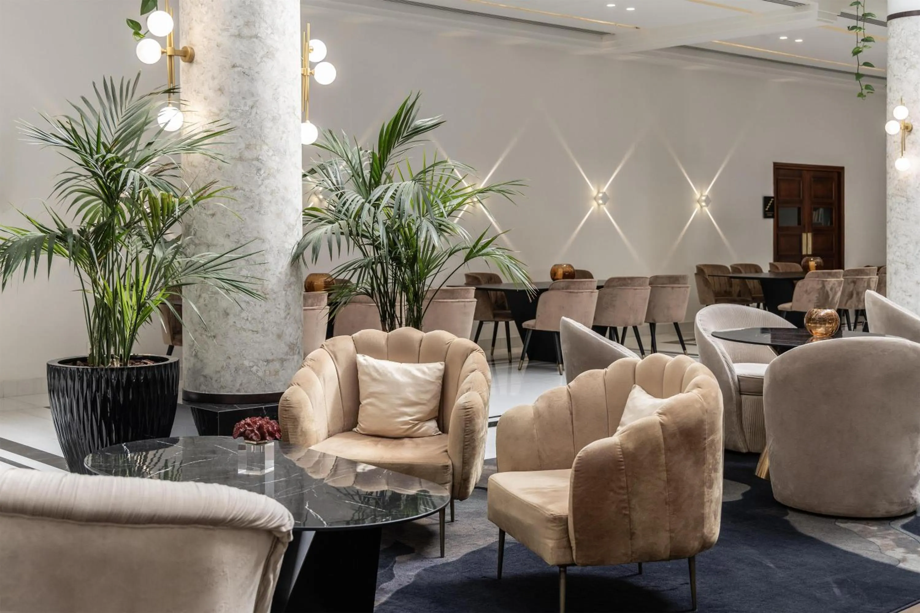 Lobby or reception in Hilton Nicosia