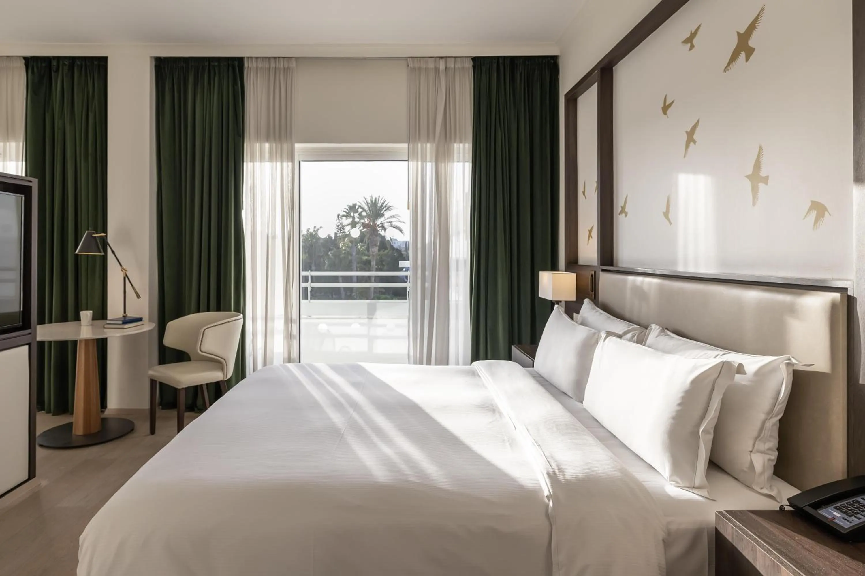 Bed in Hilton Nicosia