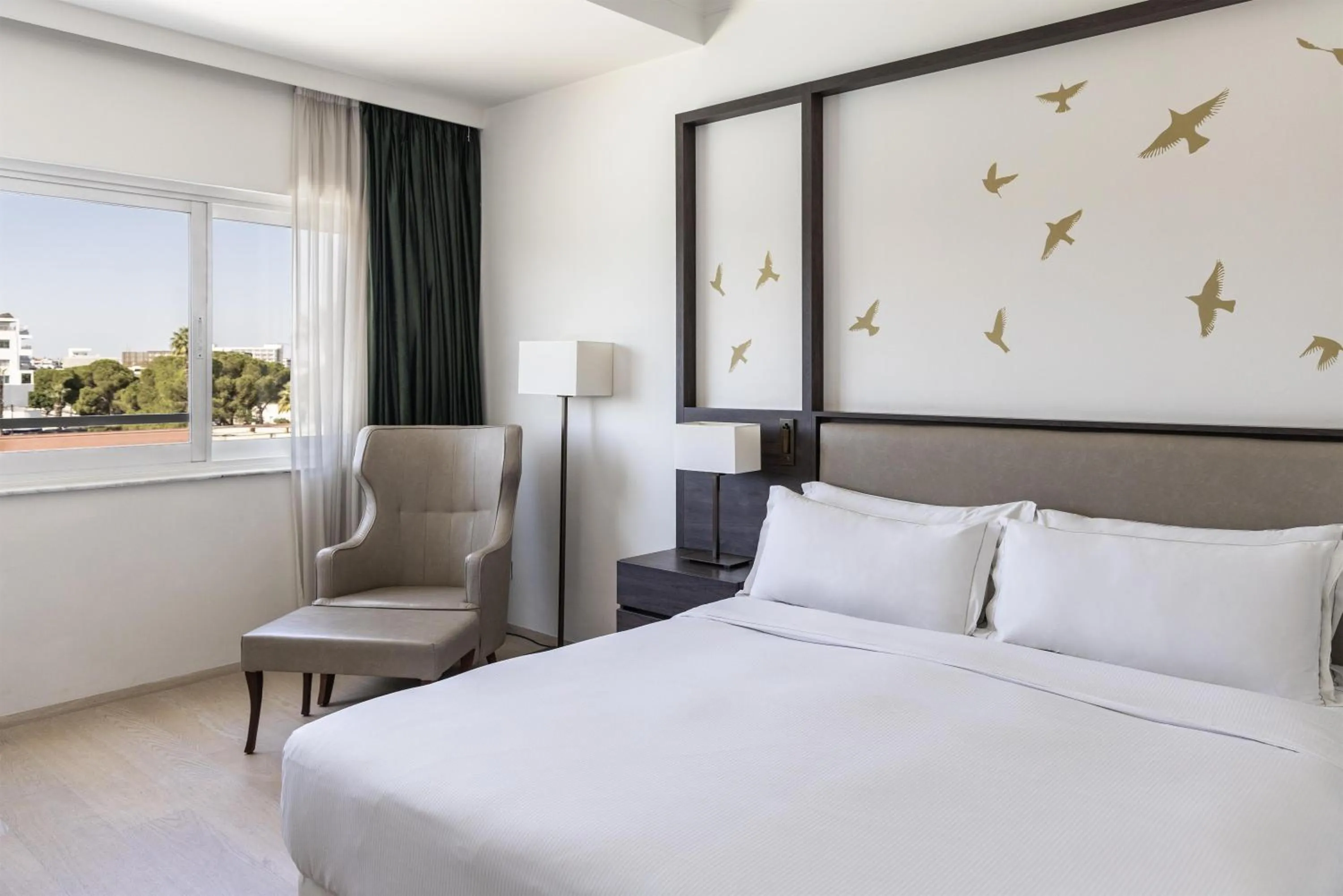 Bed in Hilton Nicosia