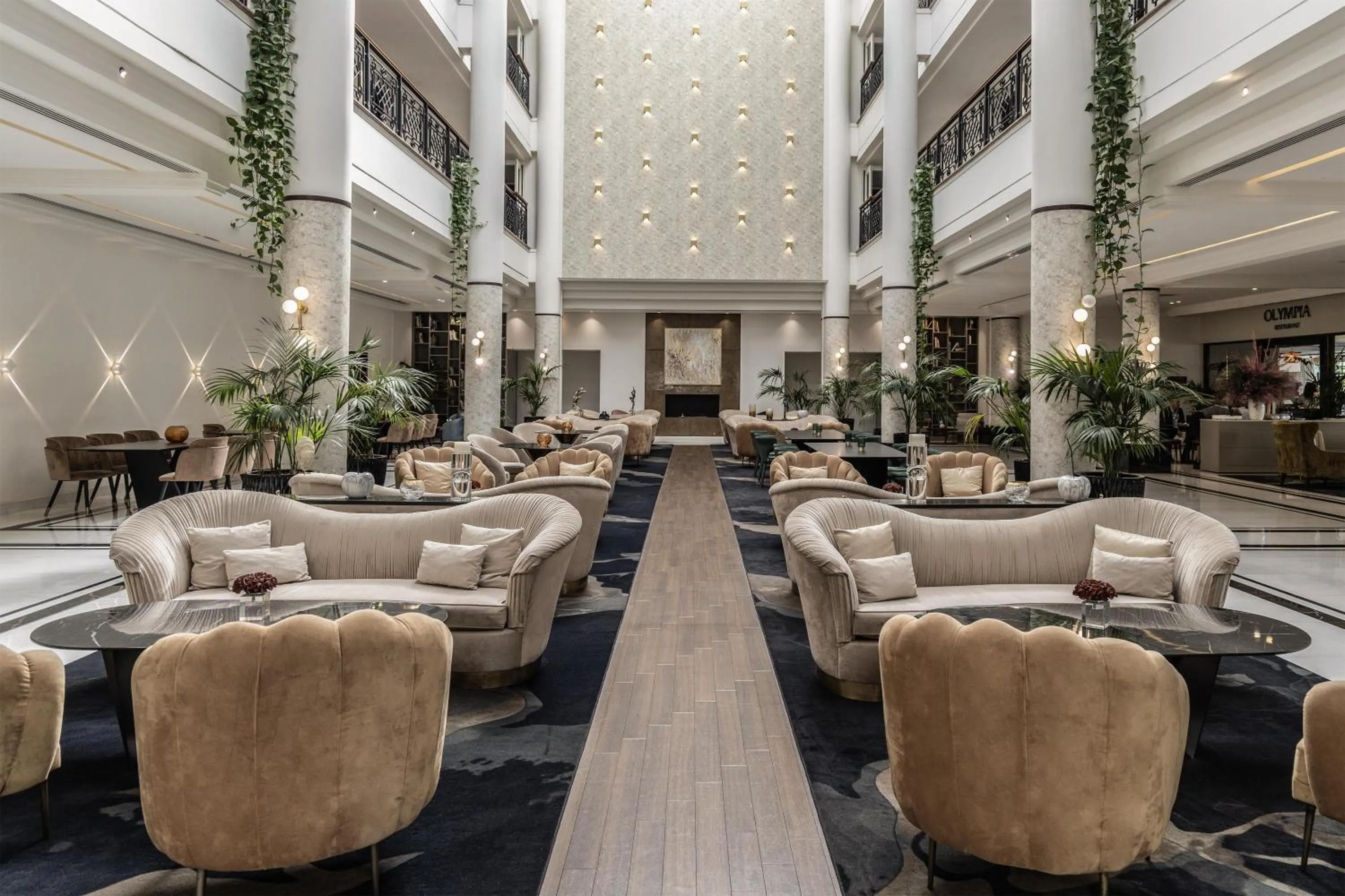 Lobby or reception in Hilton Nicosia