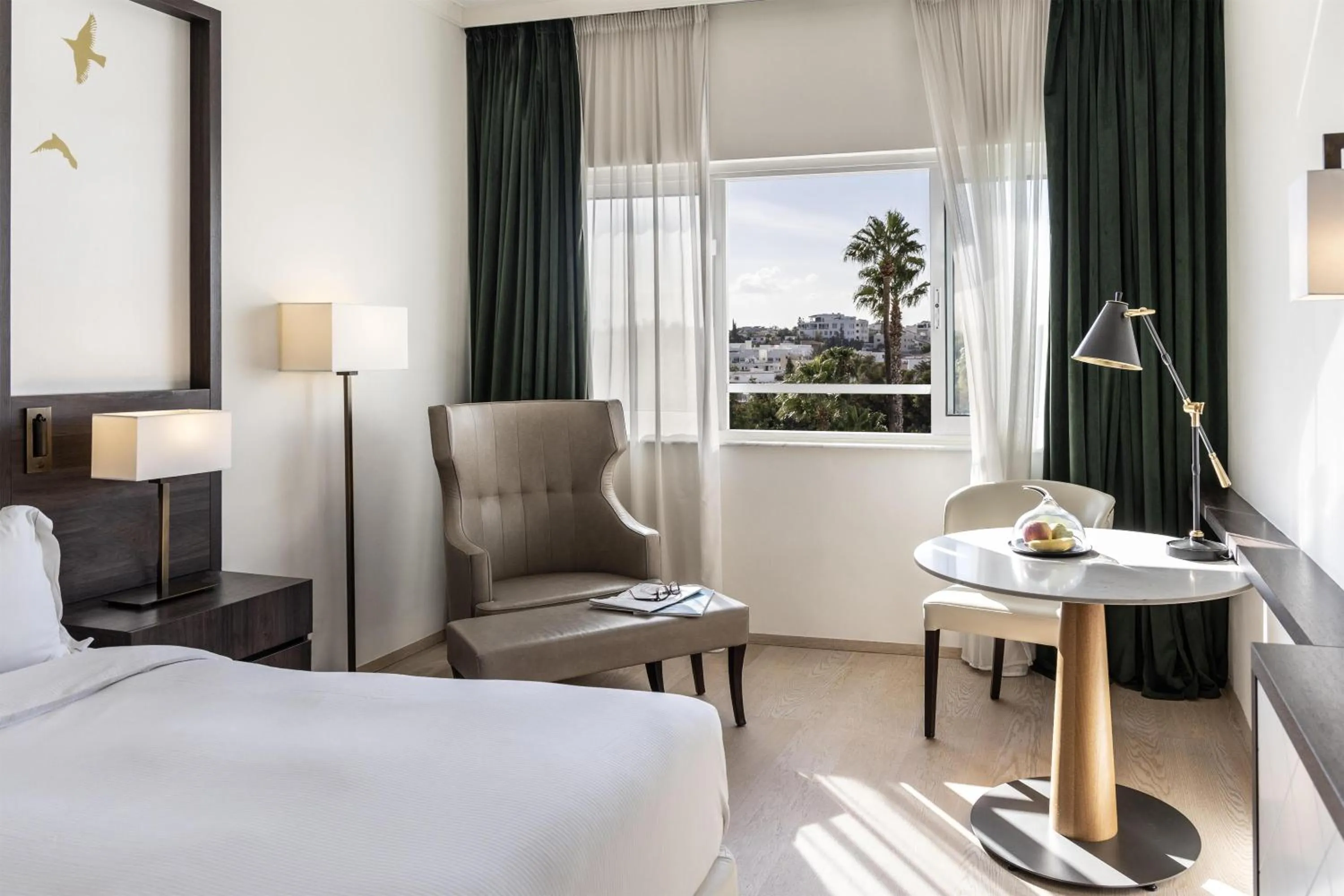 Bed in Hilton Nicosia