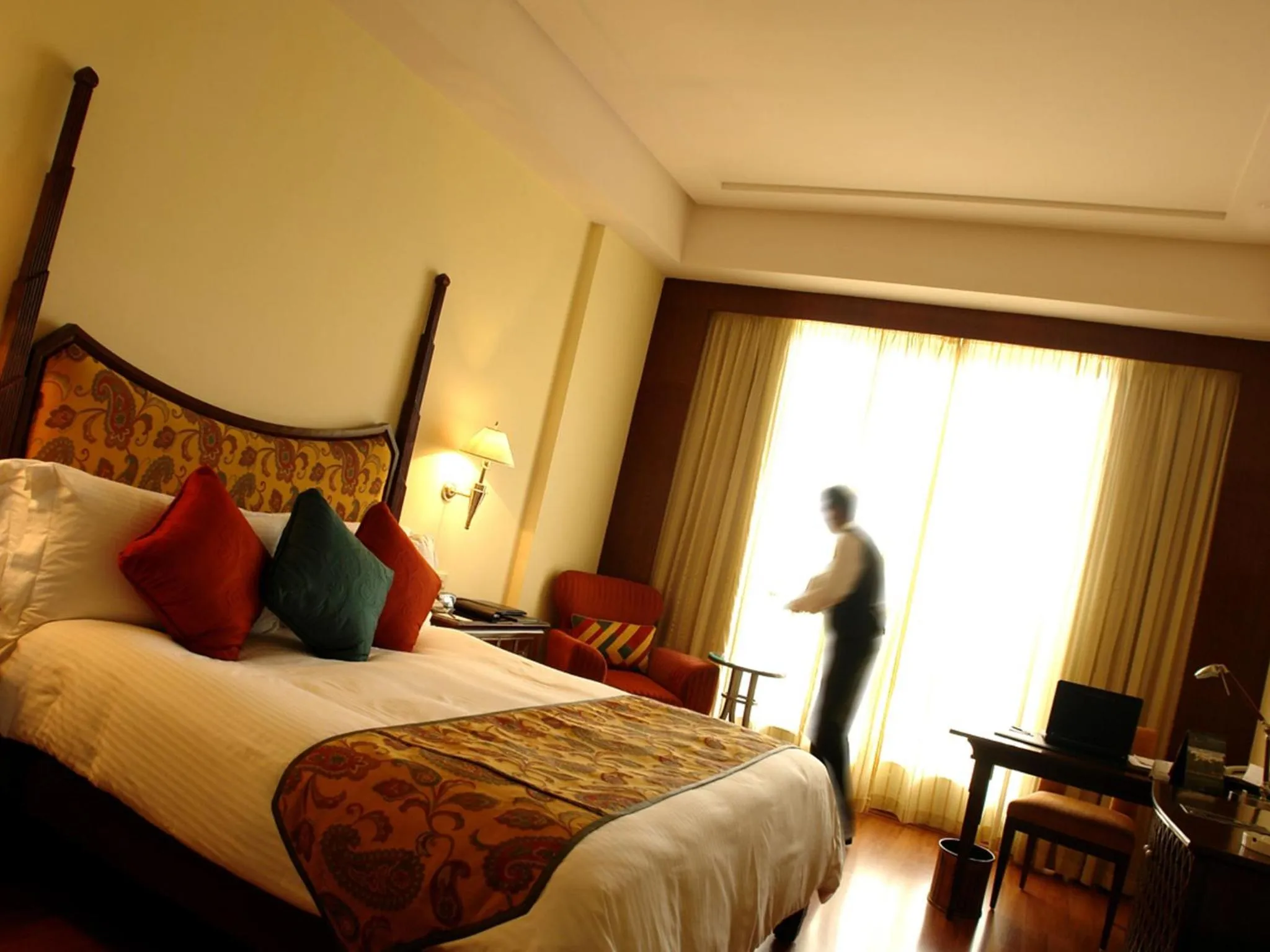 Bed in The Lalit Mumbai