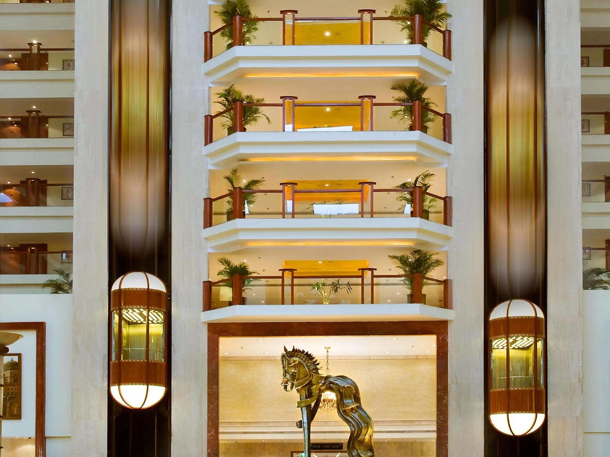 Lobby or reception in The Lalit Mumbai