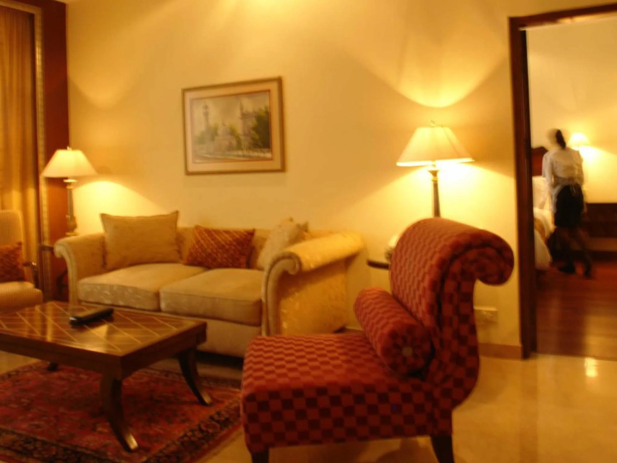 Living room in The Lalit Mumbai