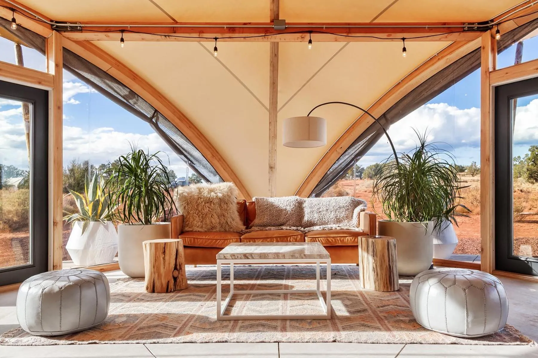 Property building in Under Canvas Grand Canyon