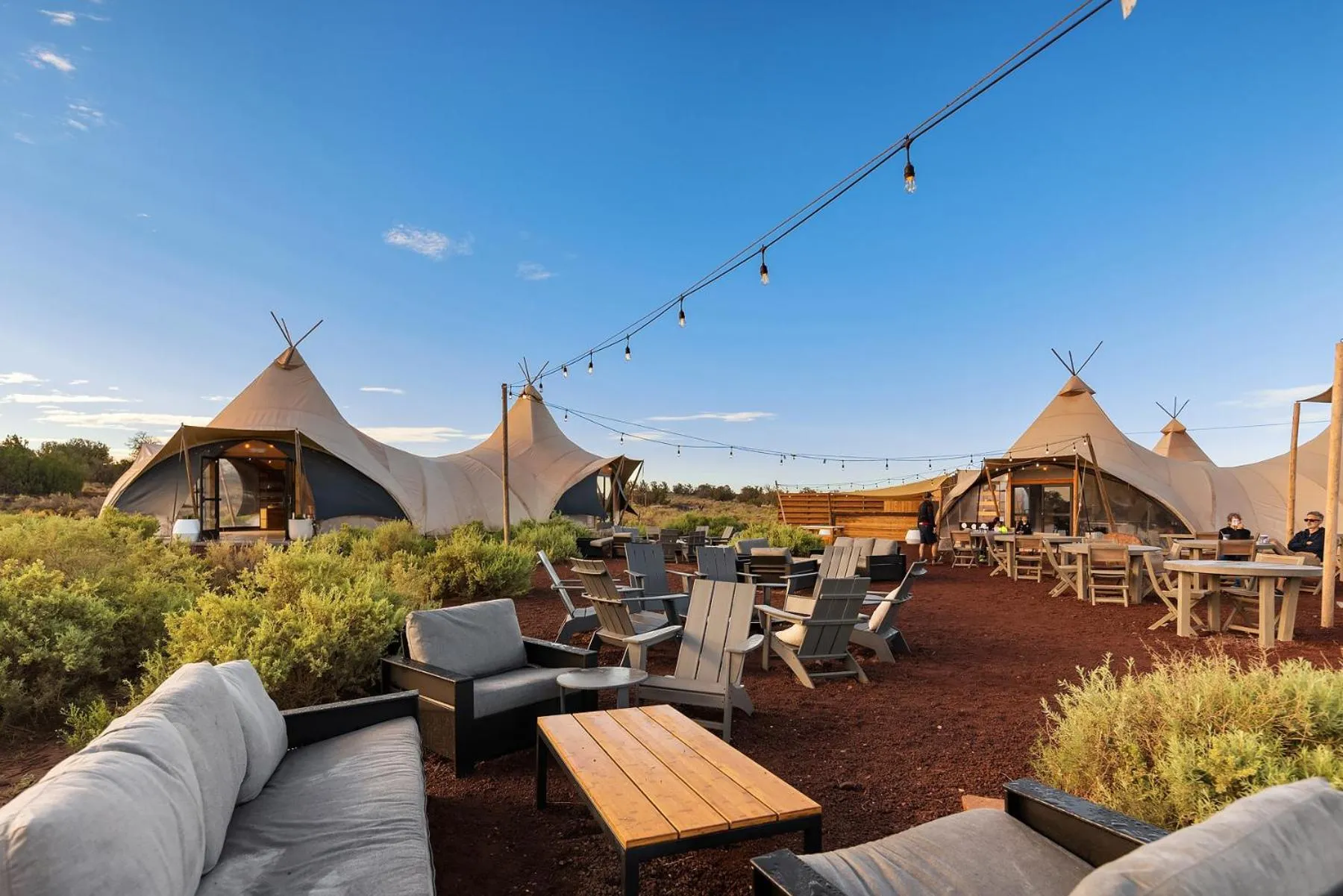 View (from property/room) in Under Canvas Grand Canyon