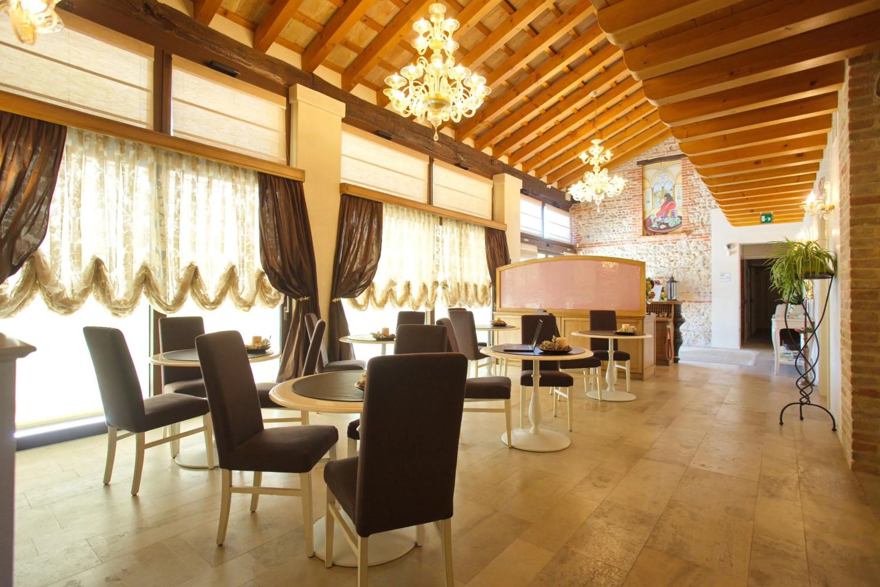 Lobby or reception in Hotel Asolo