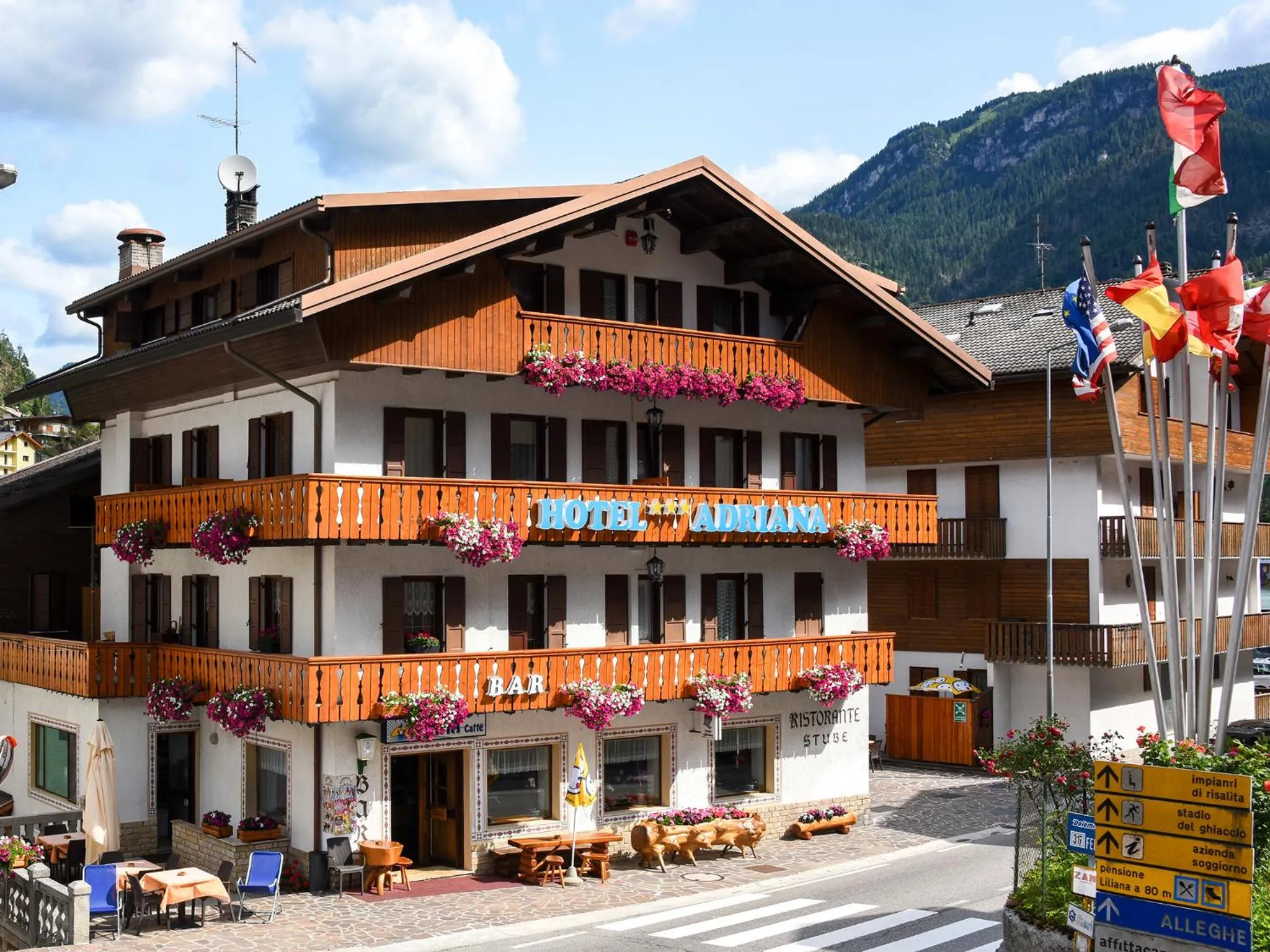 Property building in Hotel Adriana