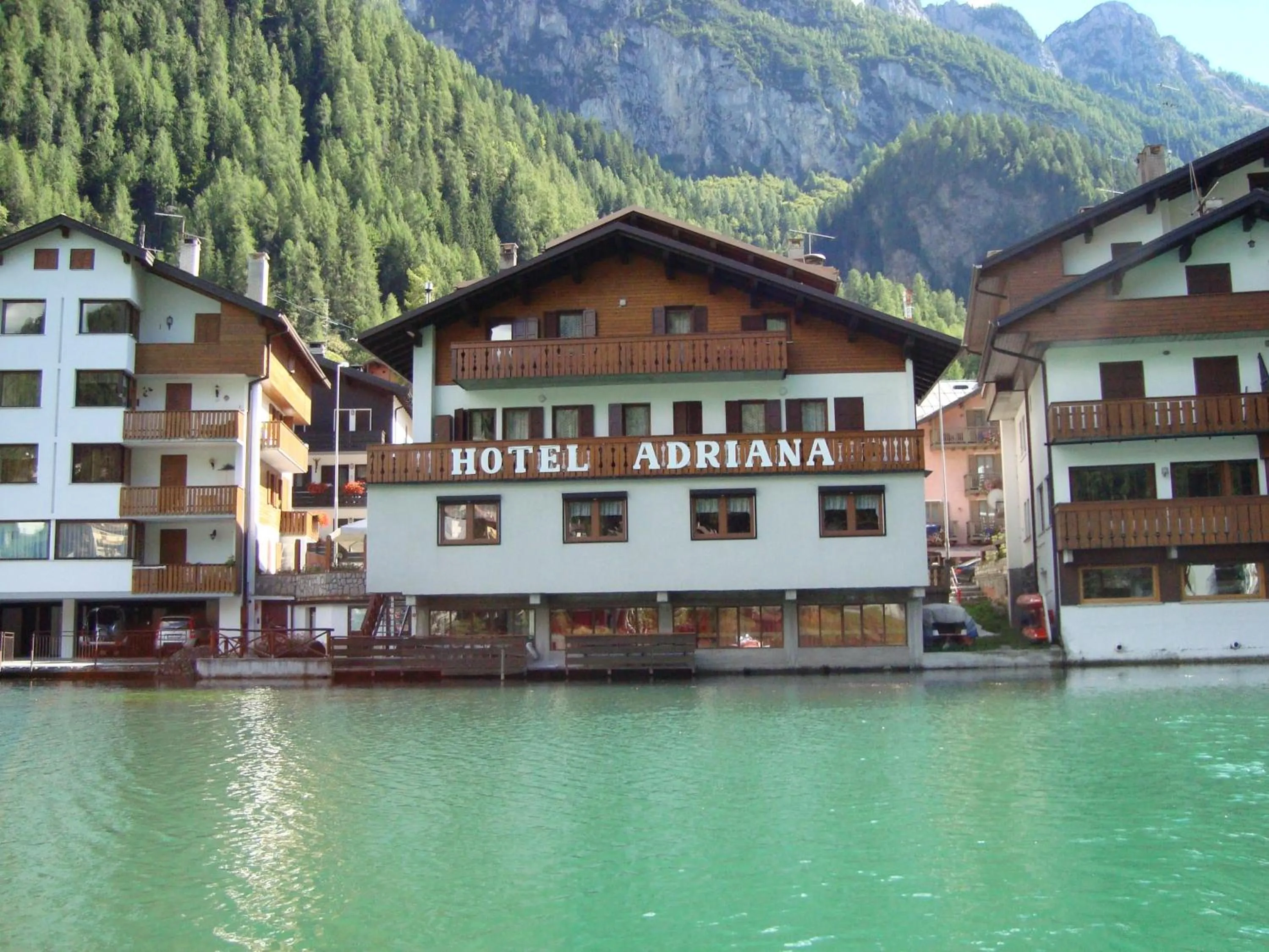 Property building in Hotel Adriana