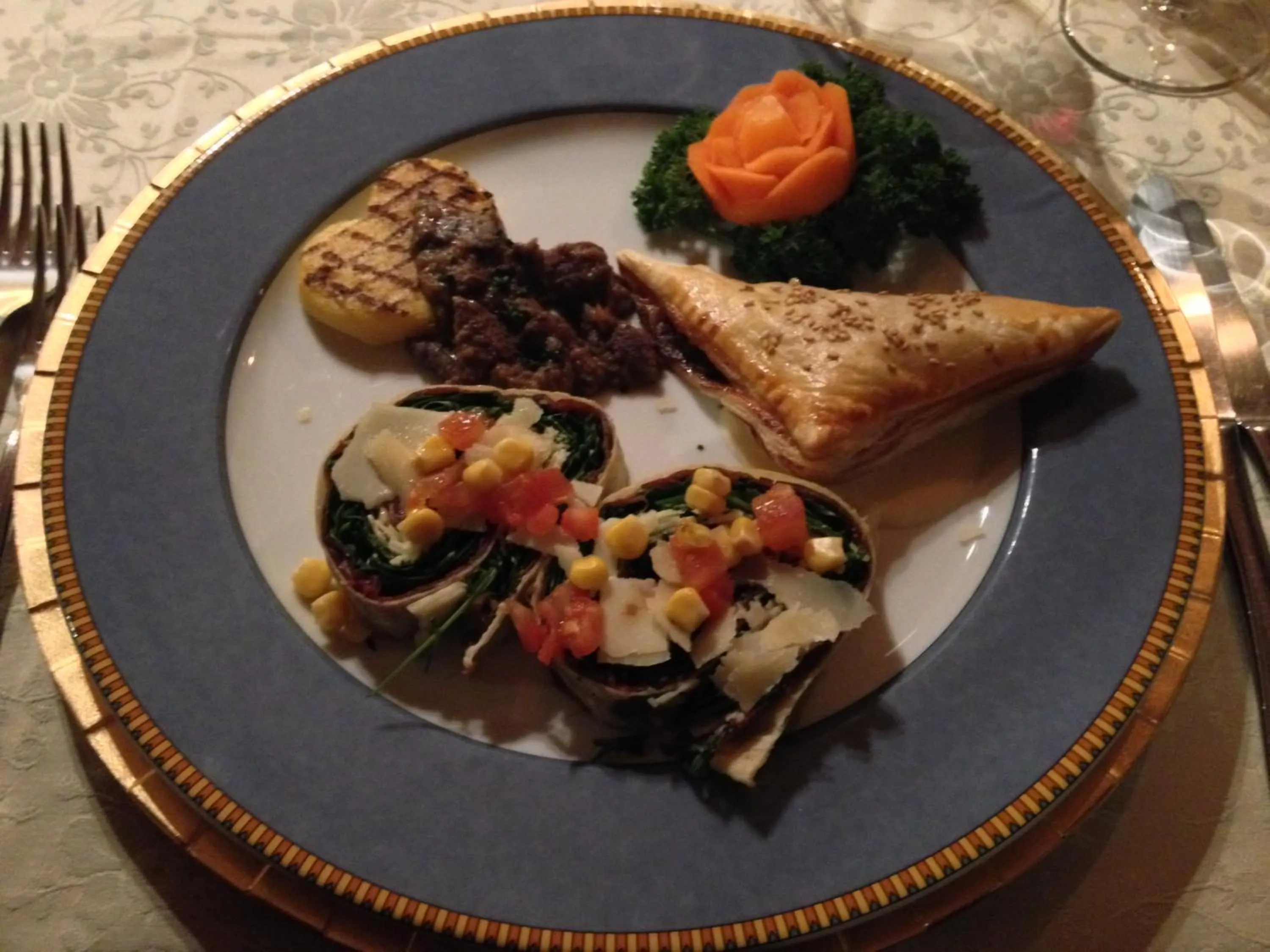 Food close-up in Hotel Adriana