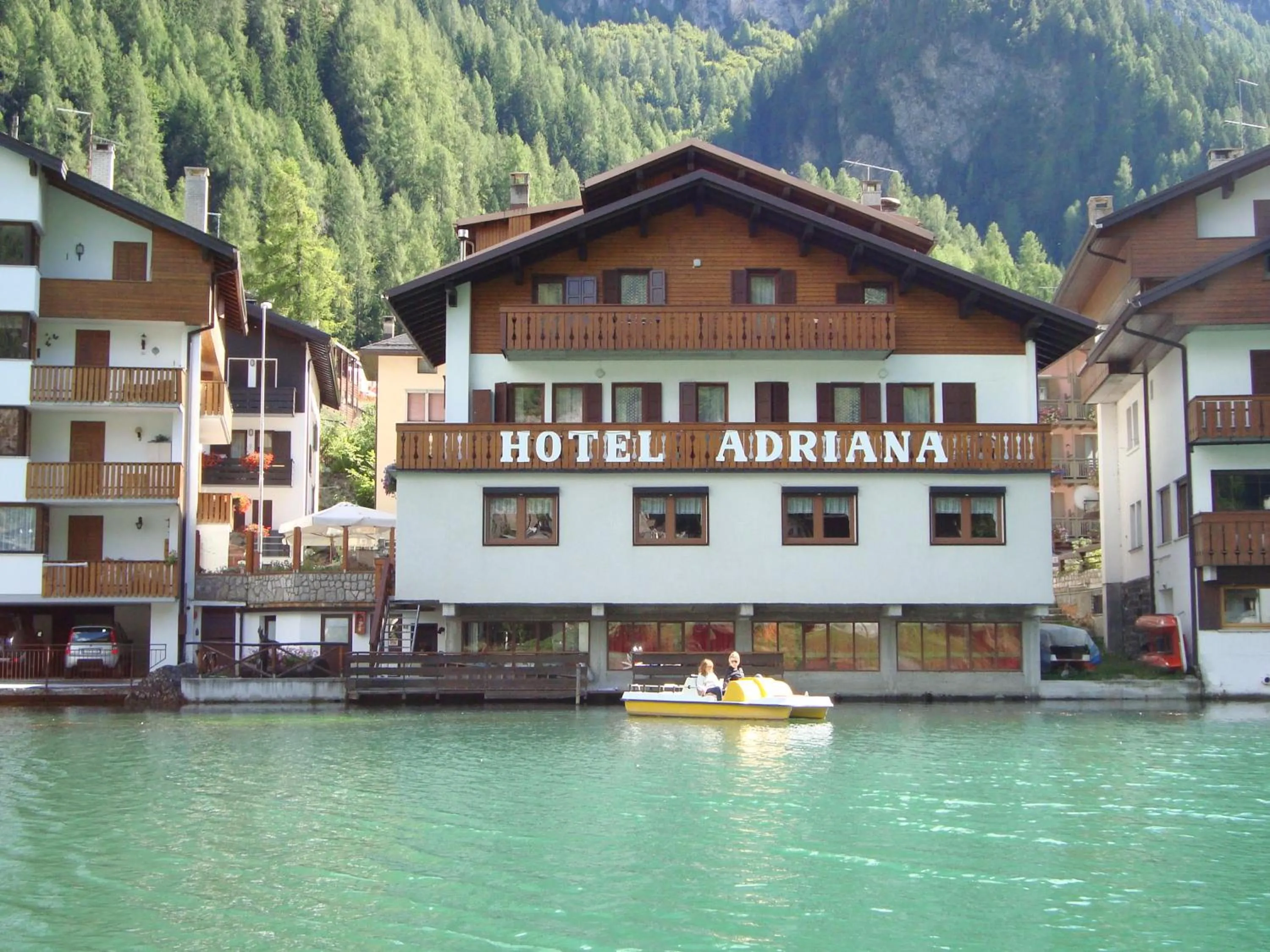 Property building in Hotel Adriana