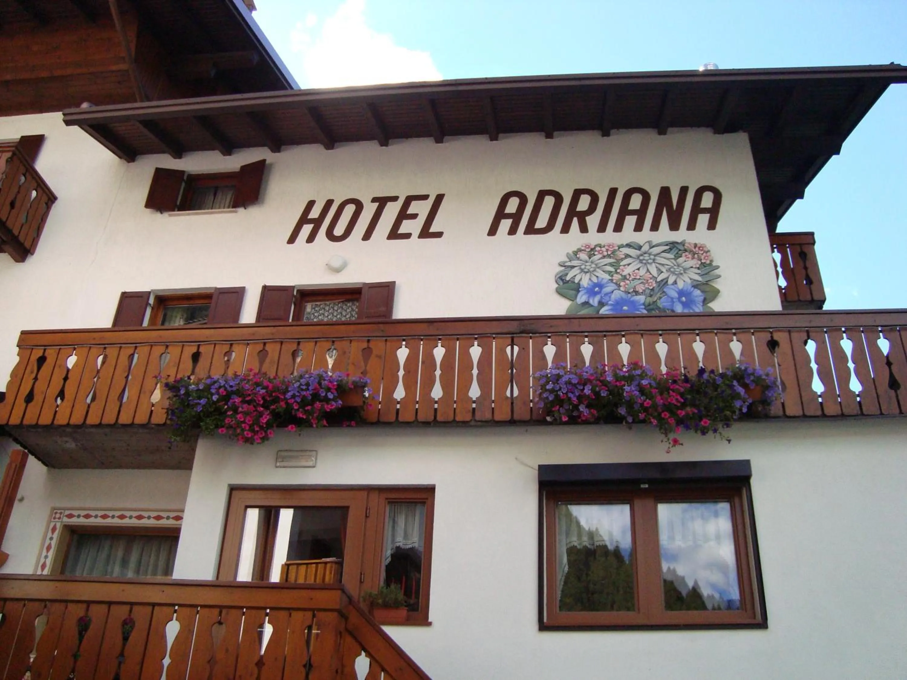 Property building in Hotel Adriana