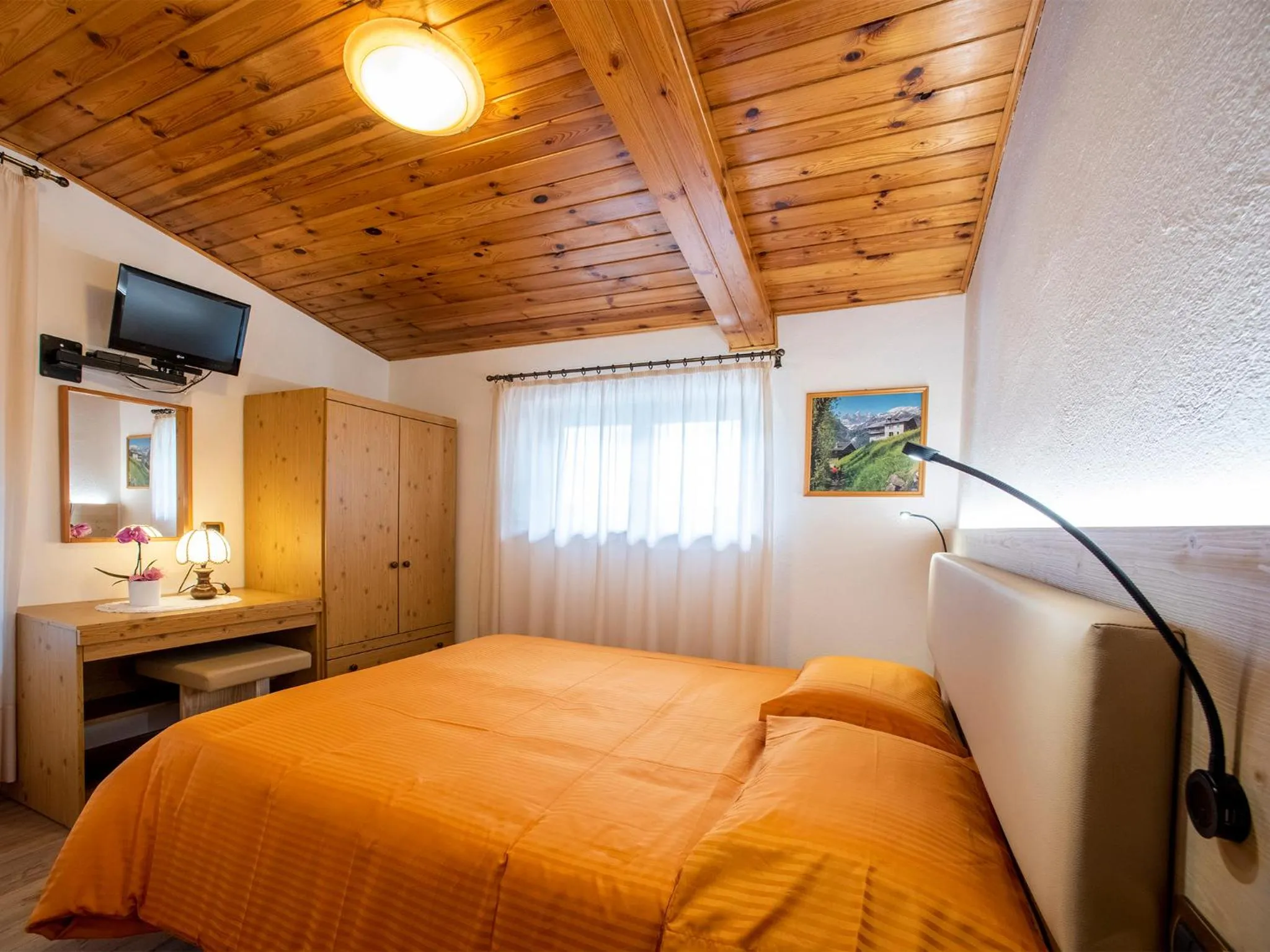 Bed in Hotel Adriana