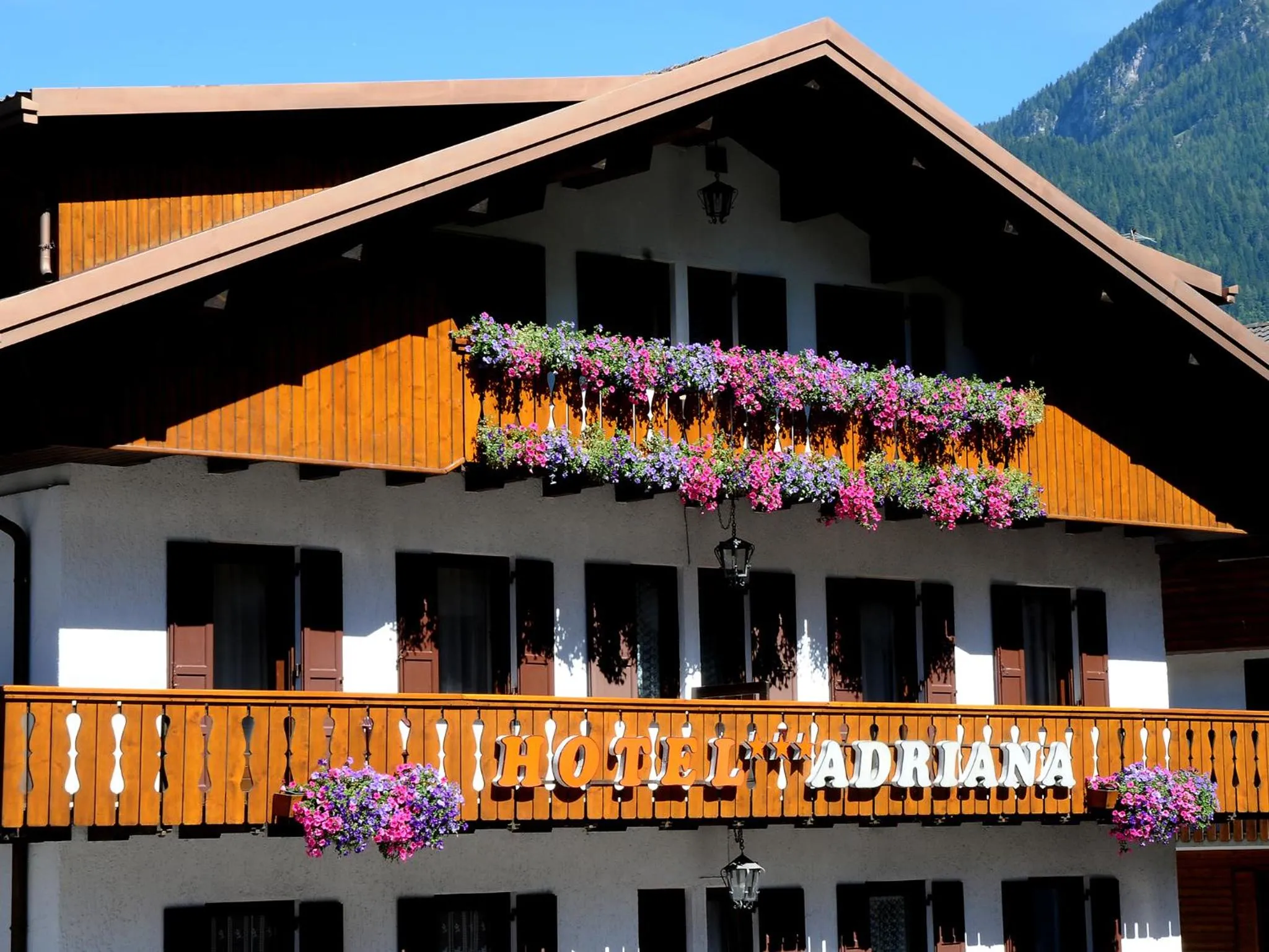 Property building in Hotel Adriana