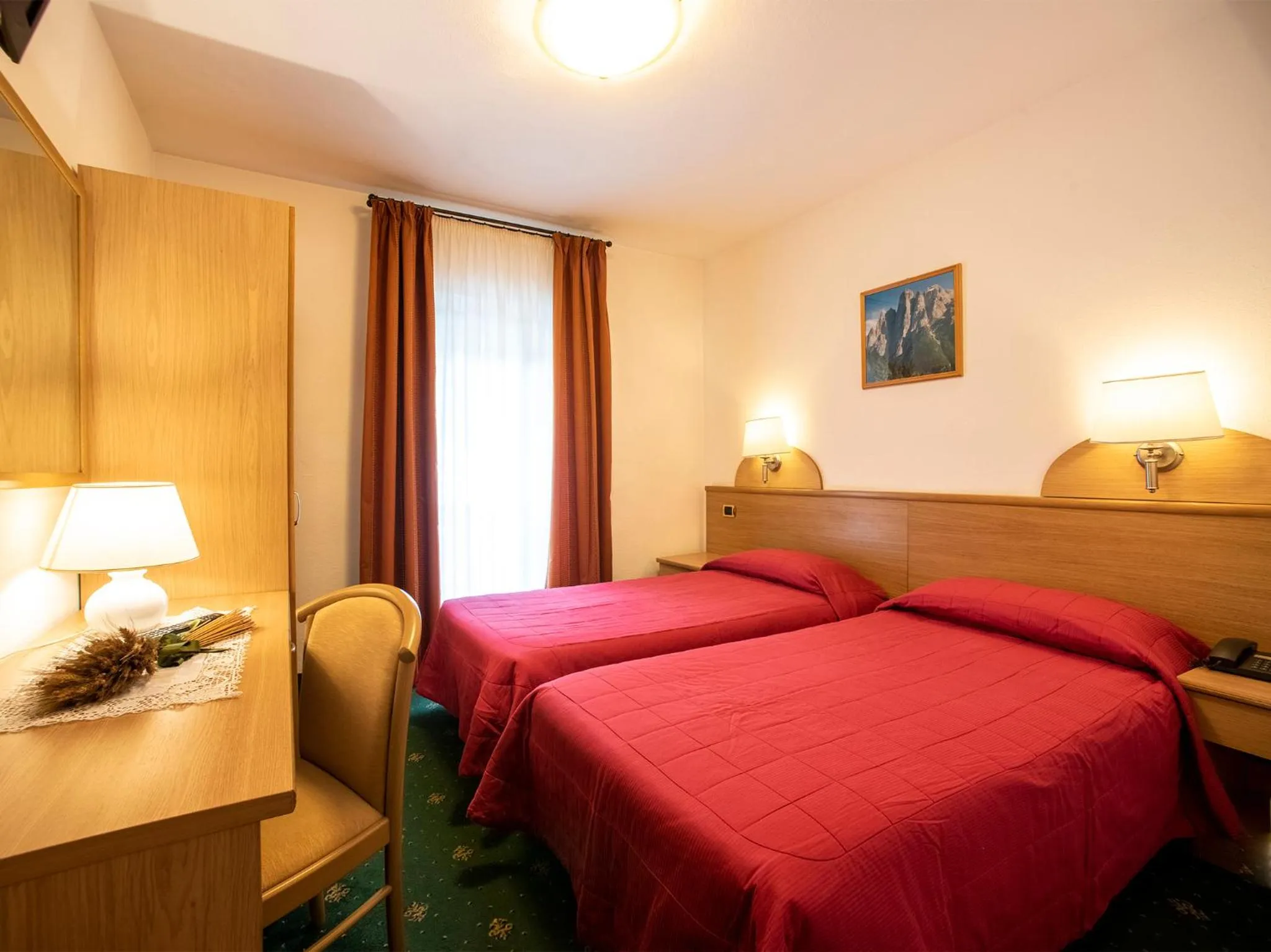 Bed in Hotel Adriana