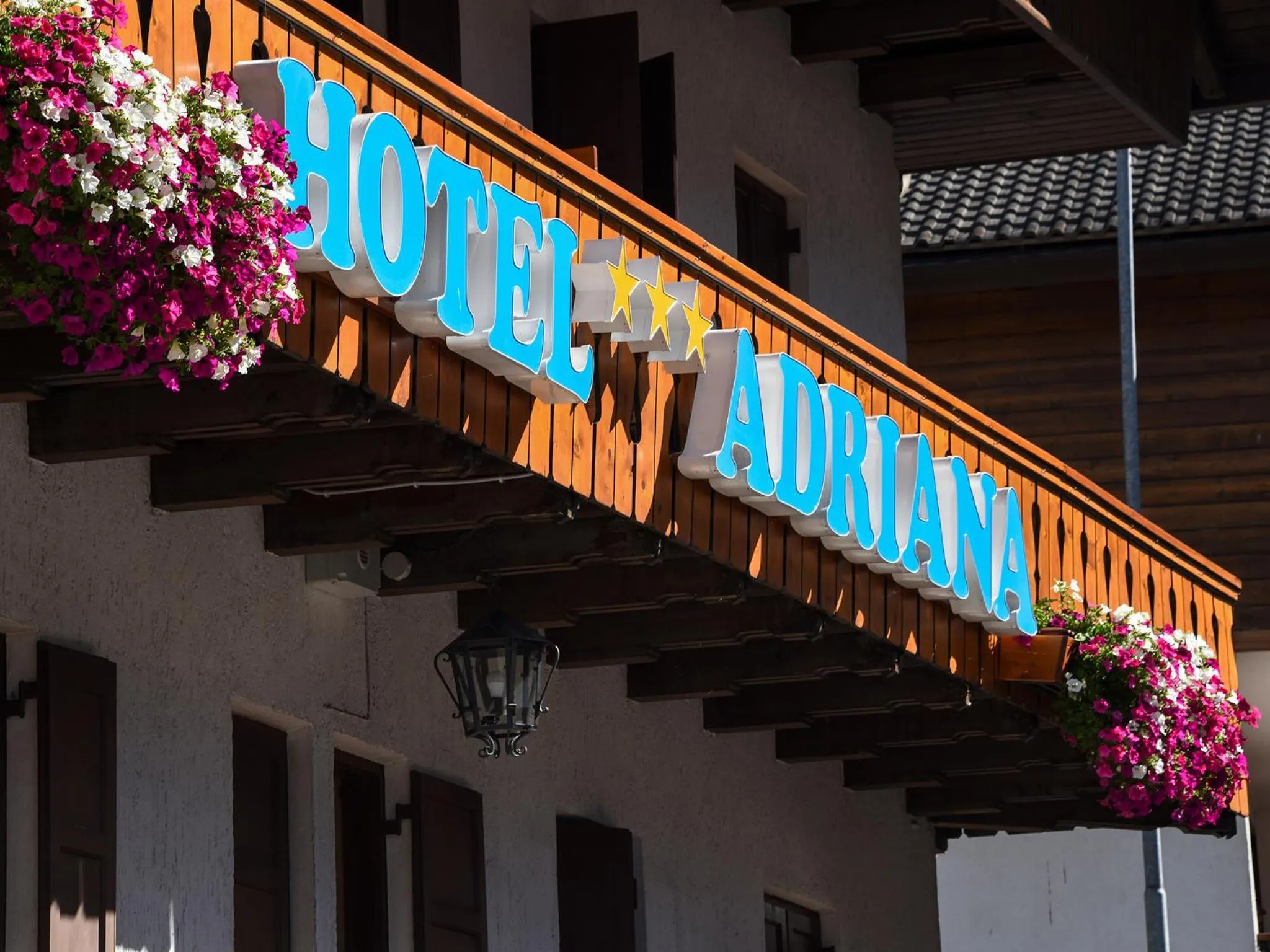 Property logo or sign in Hotel Adriana