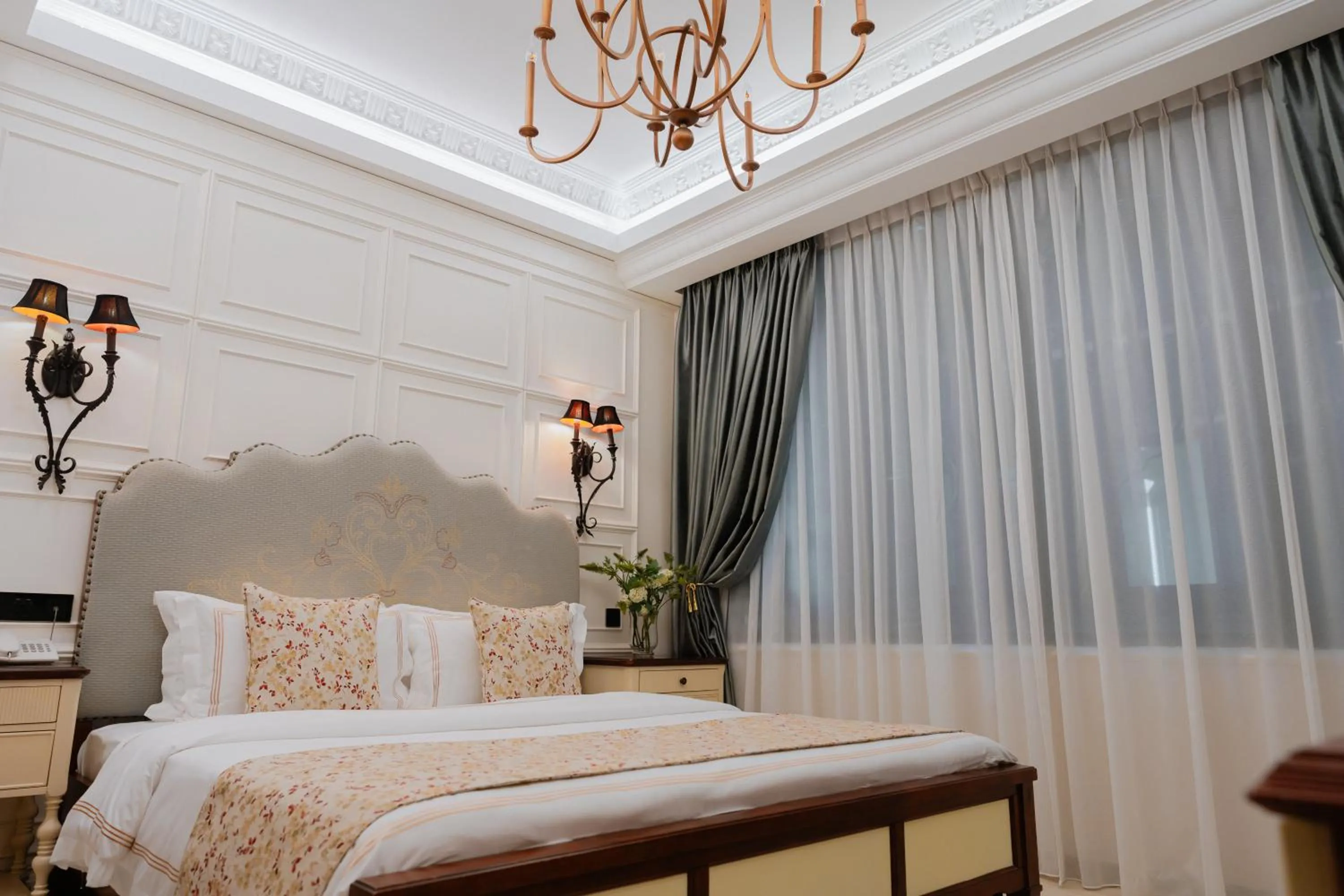 Bed in Midori Concept Hotel