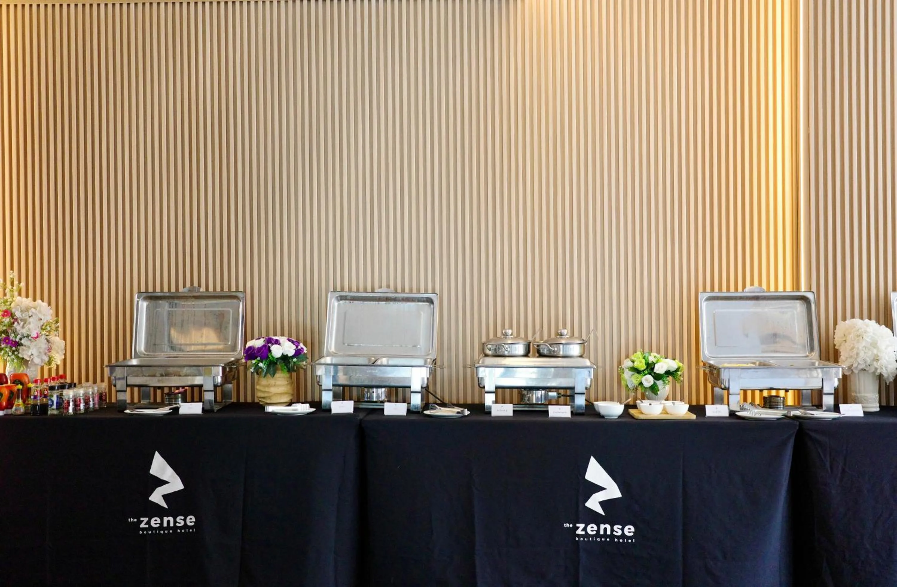 Buffet breakfast in The Zense Boutique Hotel