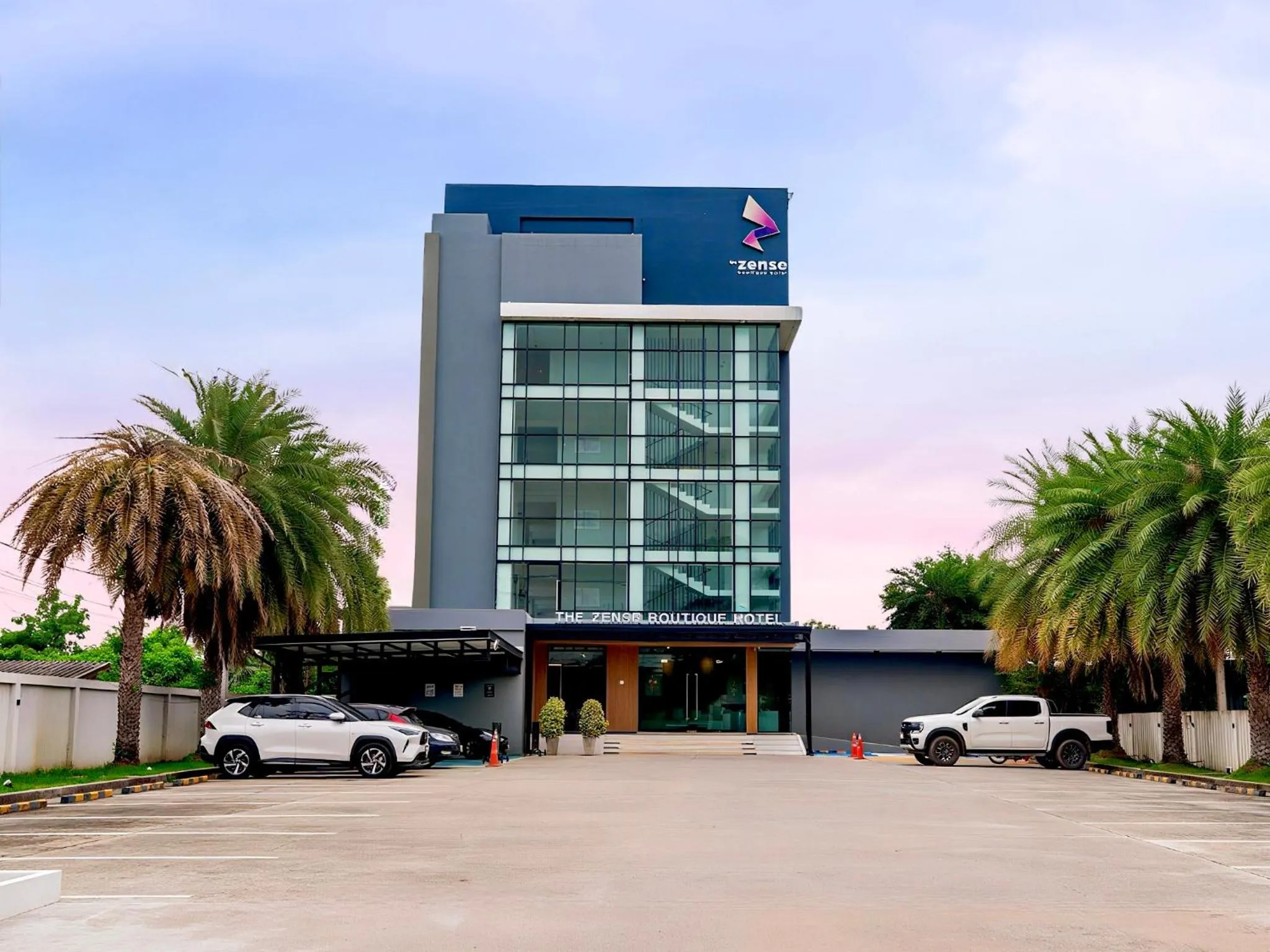 Property building in The Zense Boutique Hotel