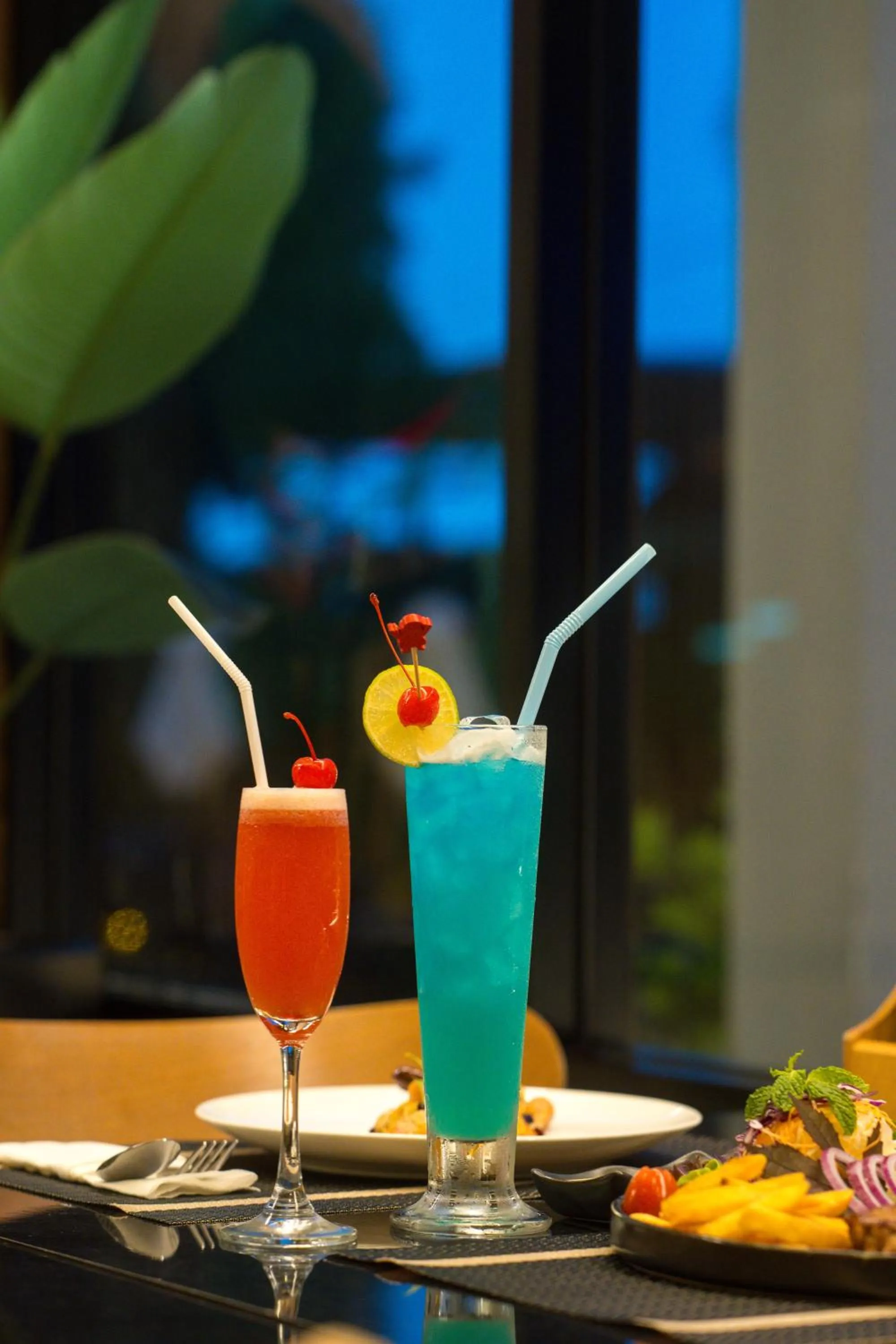 Drinks in The Zense Boutique Hotel