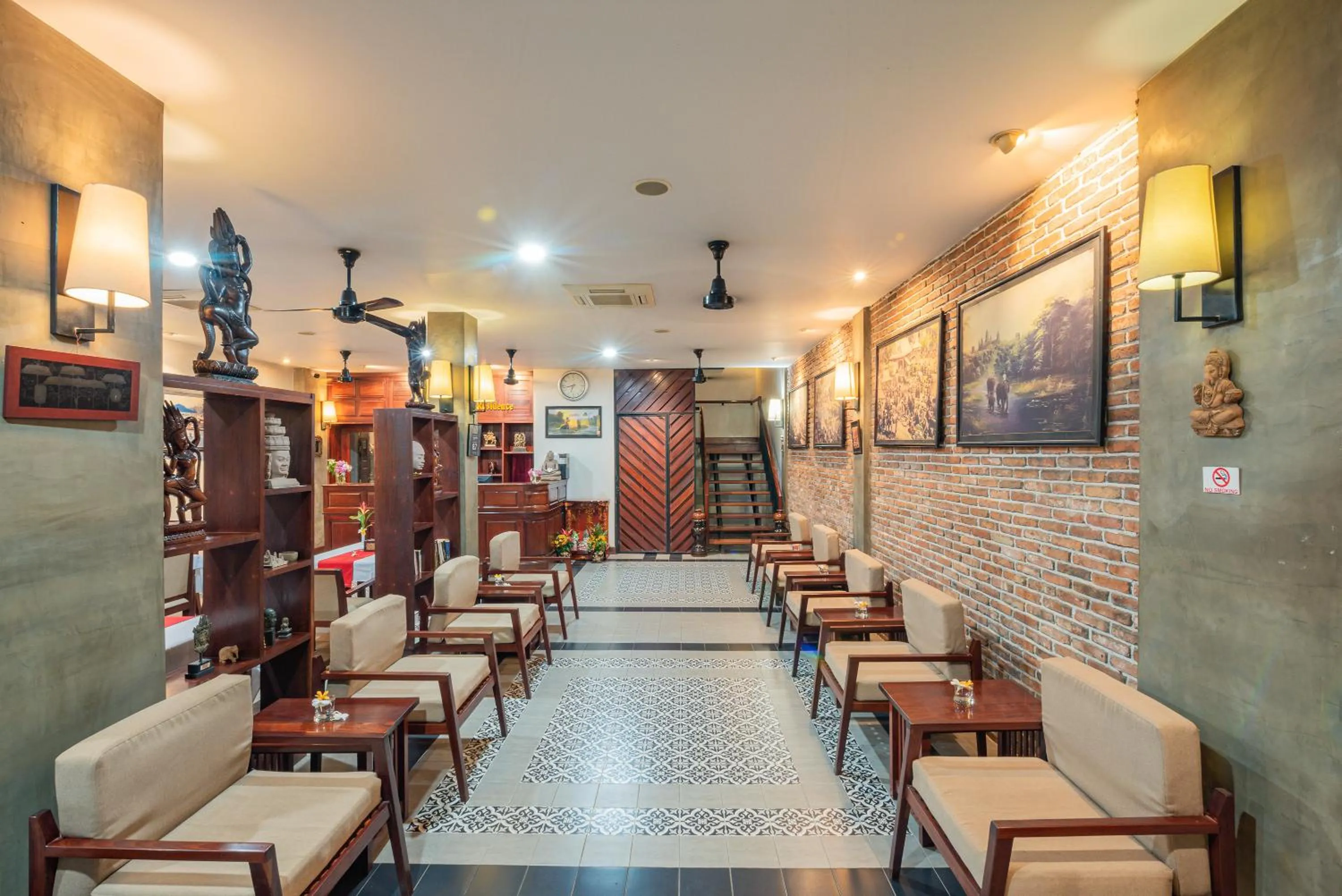 Lobby or reception in Shadow Angkor Residence