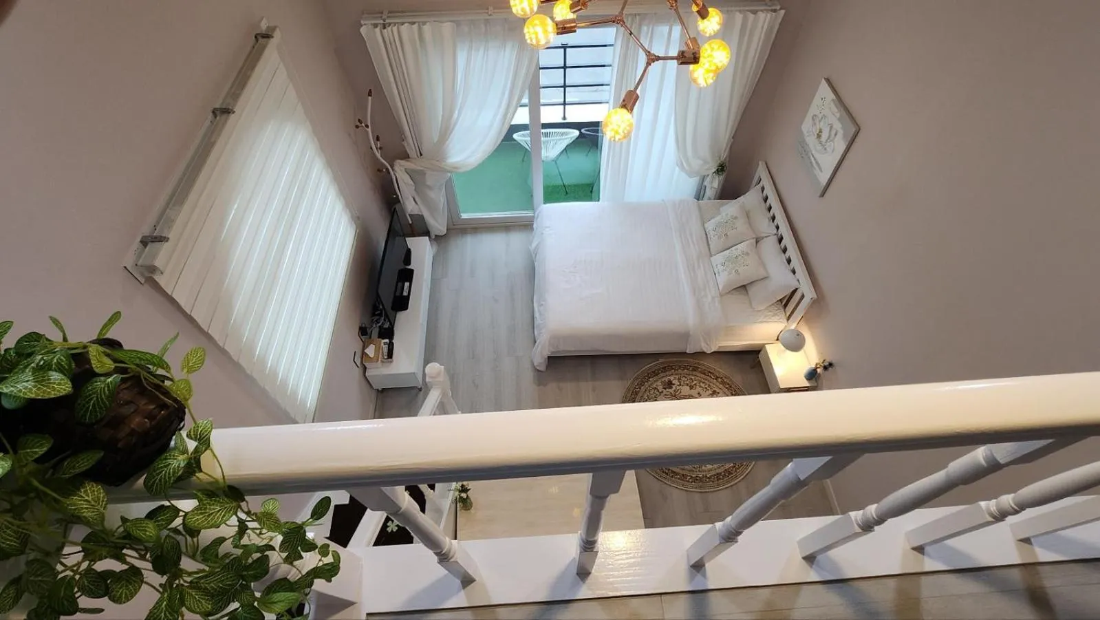 Bed in Pension Haneul Tari