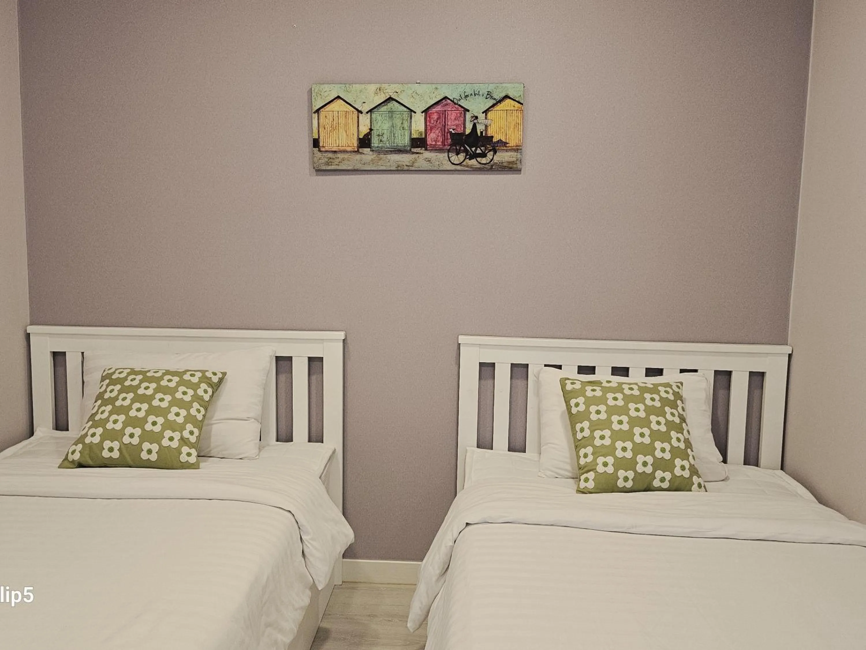 Bed in Pension Haneul Tari