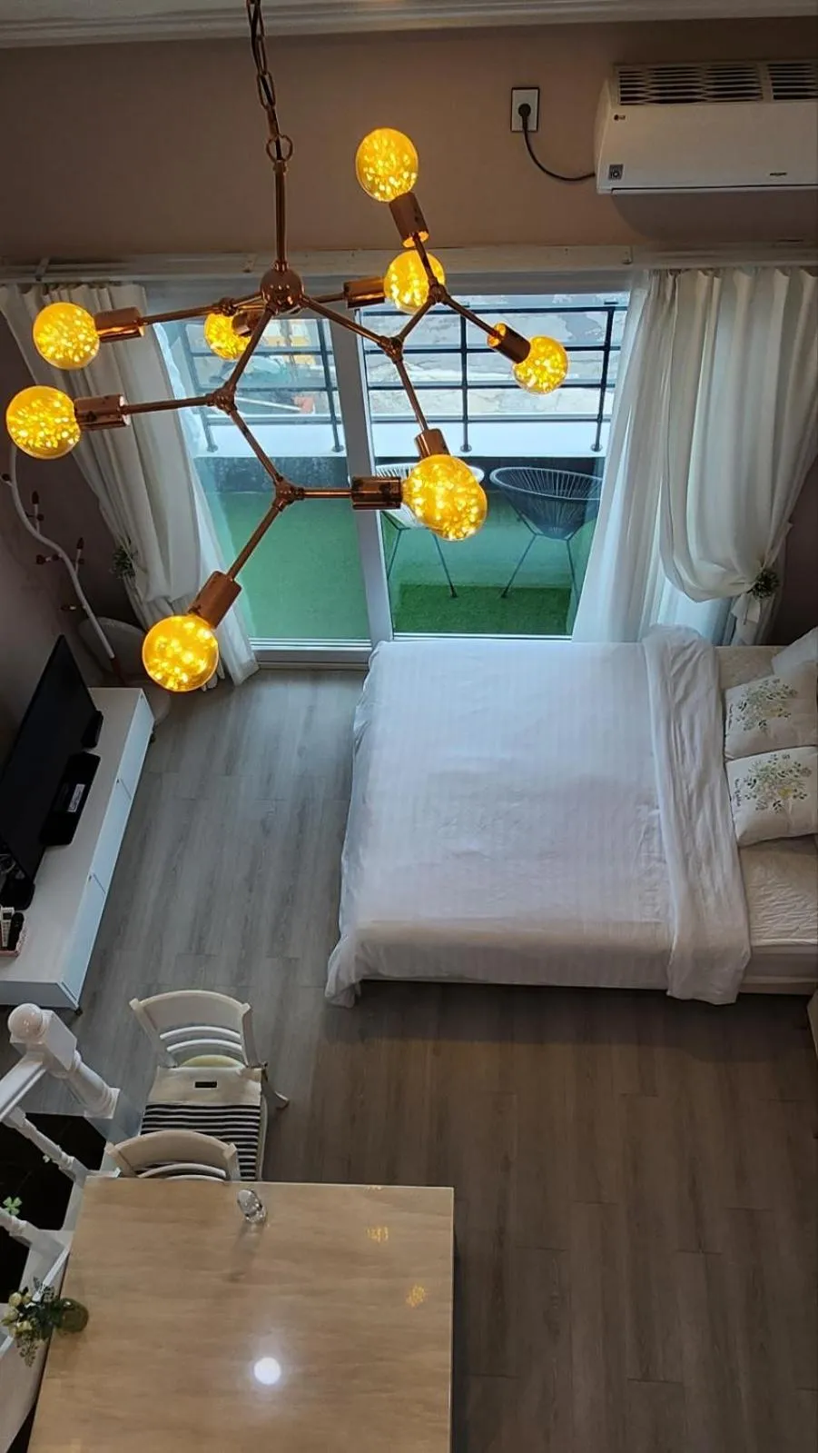 Bed in Pension Haneul Tari