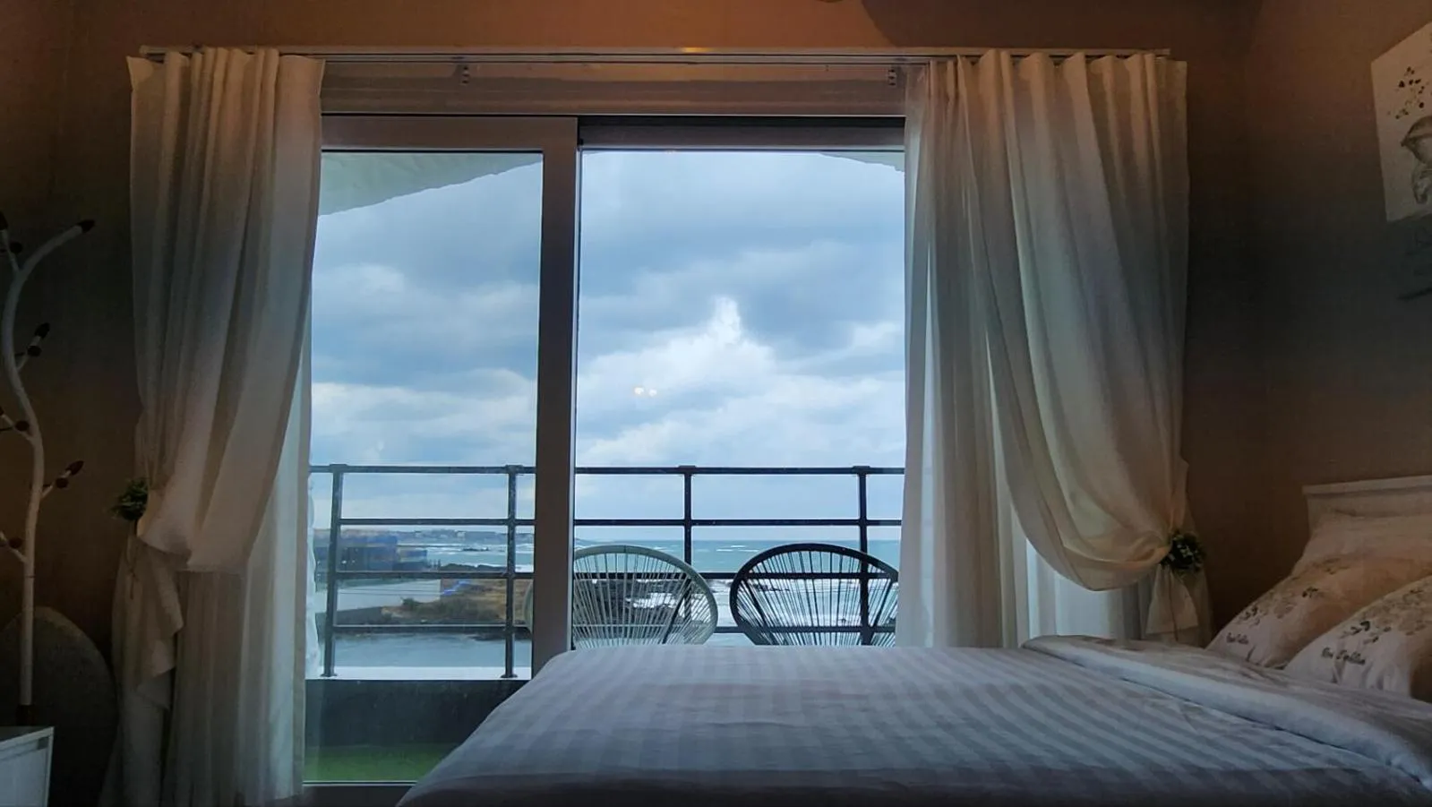 Bed in Pension Haneul Tari