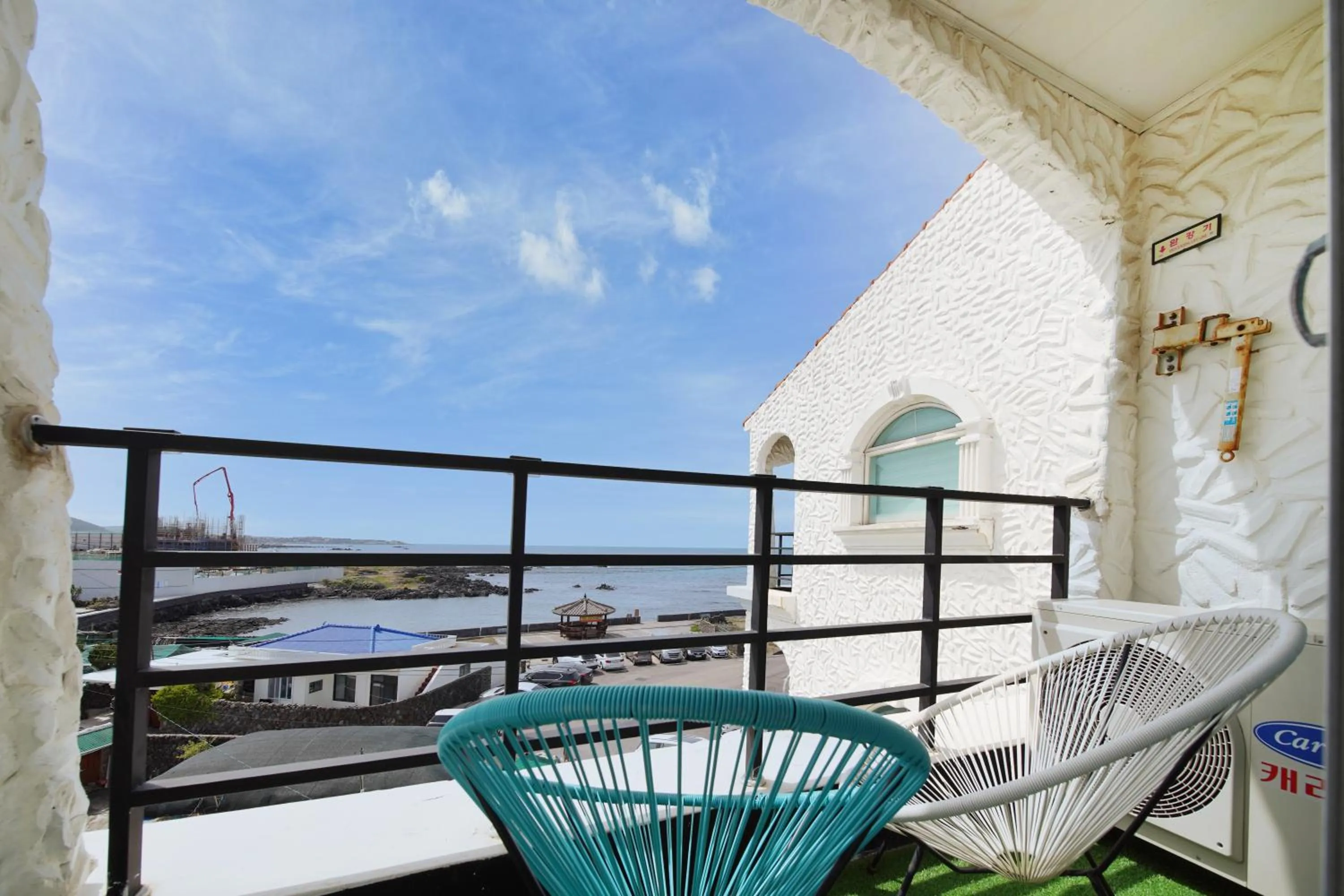 Balcony/Terrace in Pension Haneul Tari