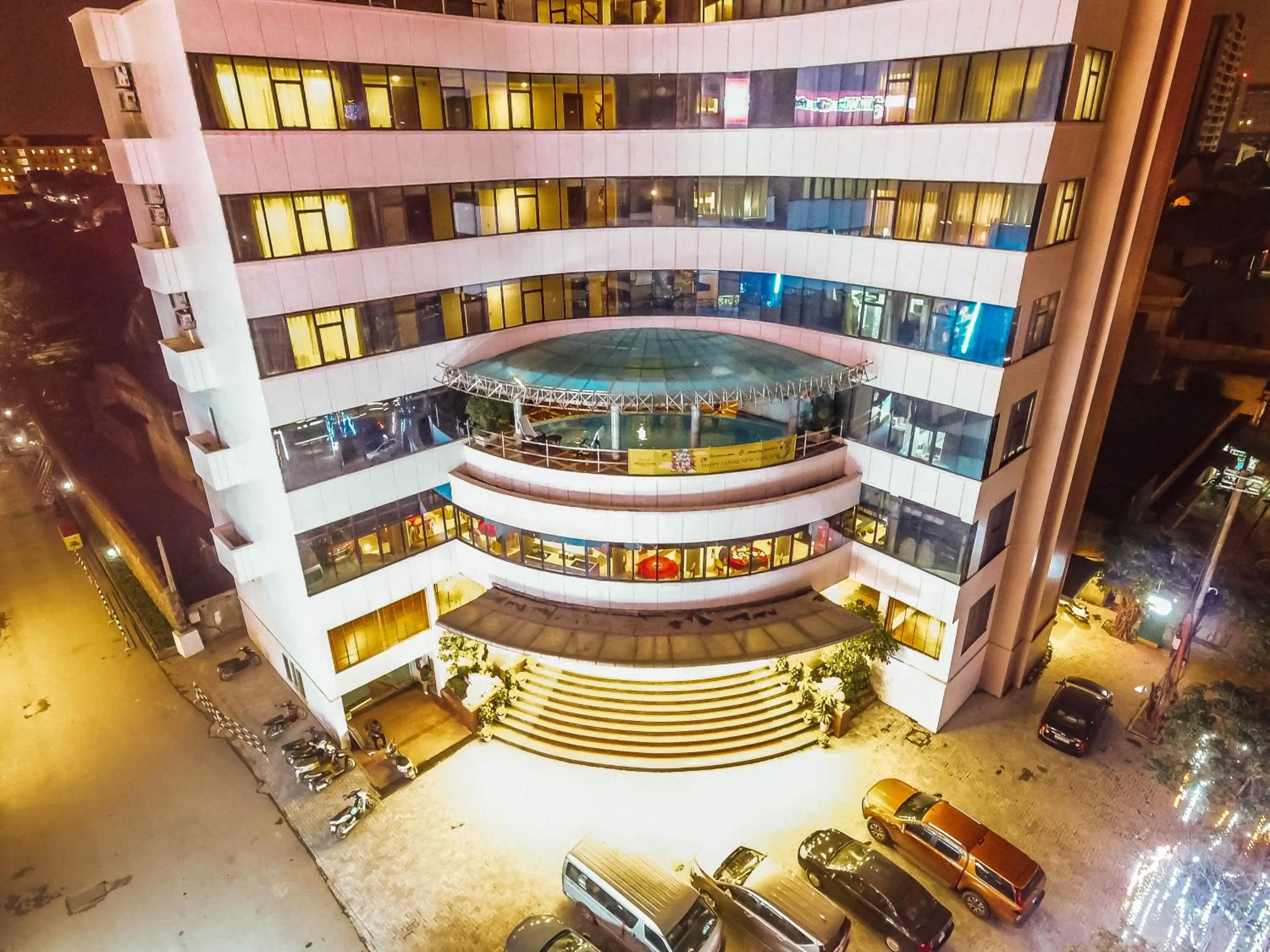 Property building in Muong Thanh Vinh Hotel