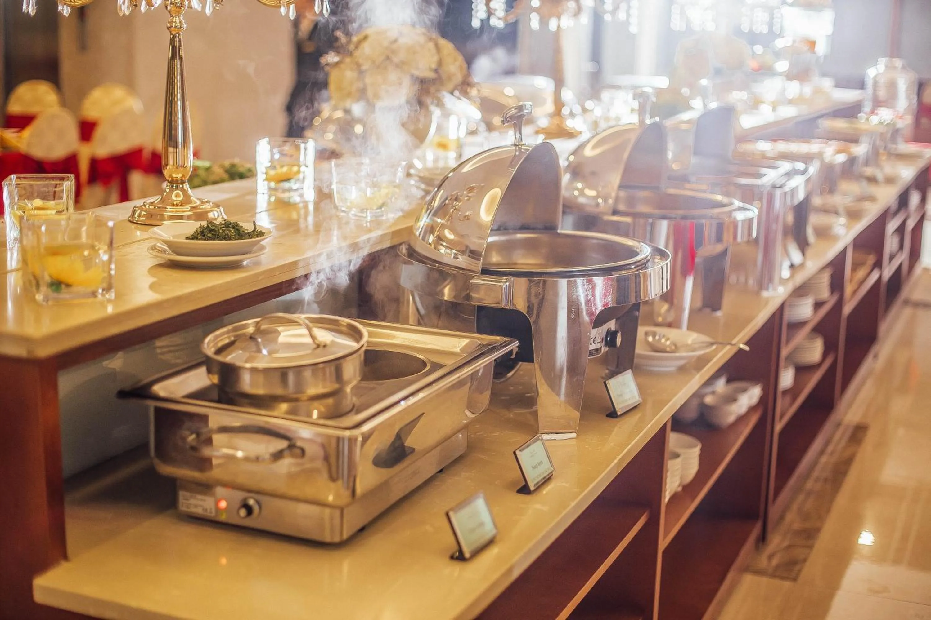 Breakfast in Muong Thanh Vinh Hotel