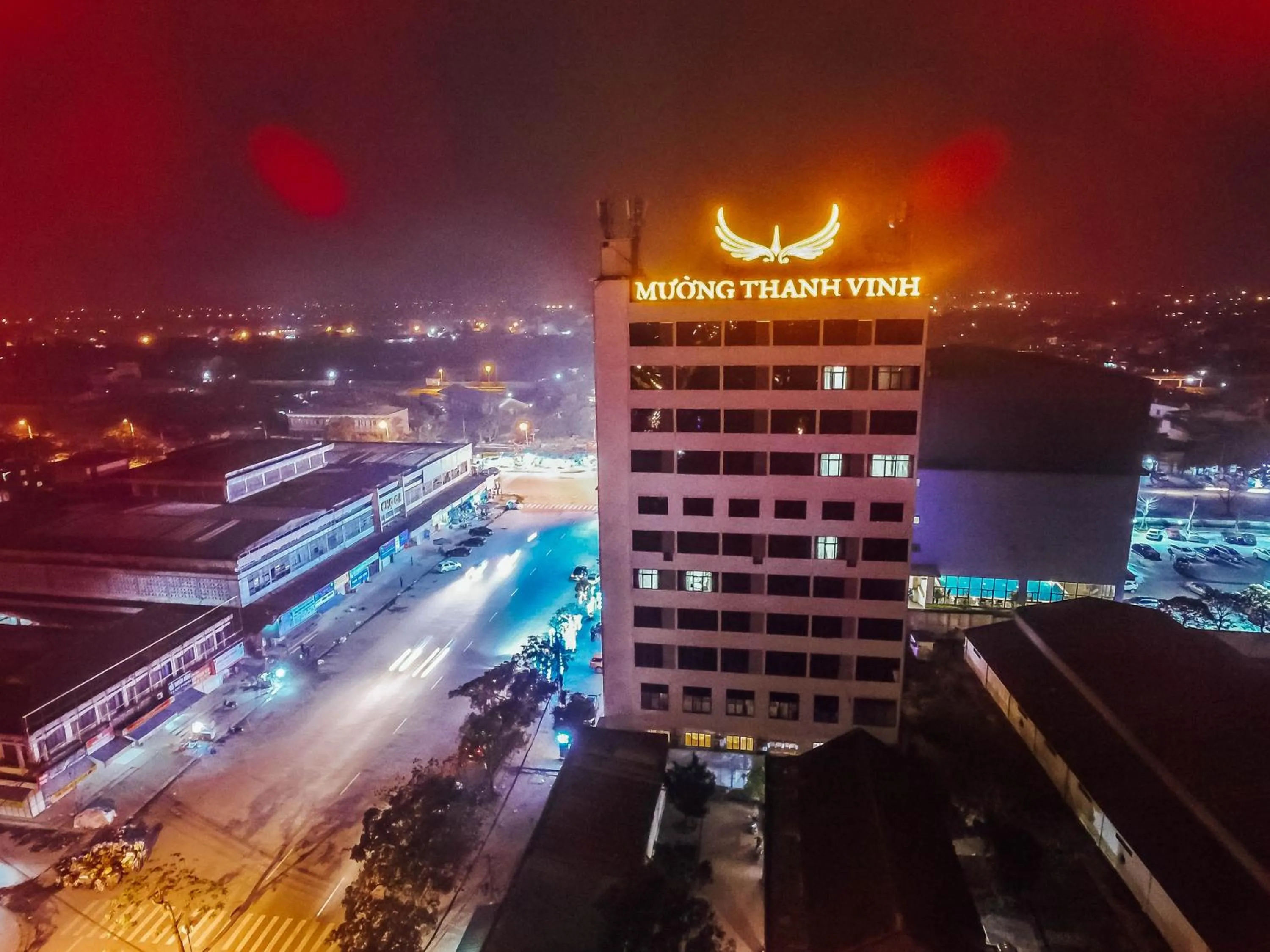Property building in Muong Thanh Vinh Hotel