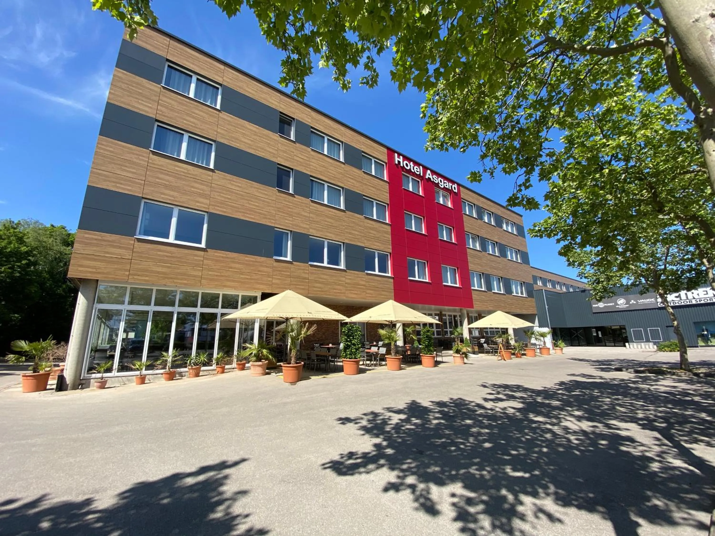 Property building in Hotel Asgard