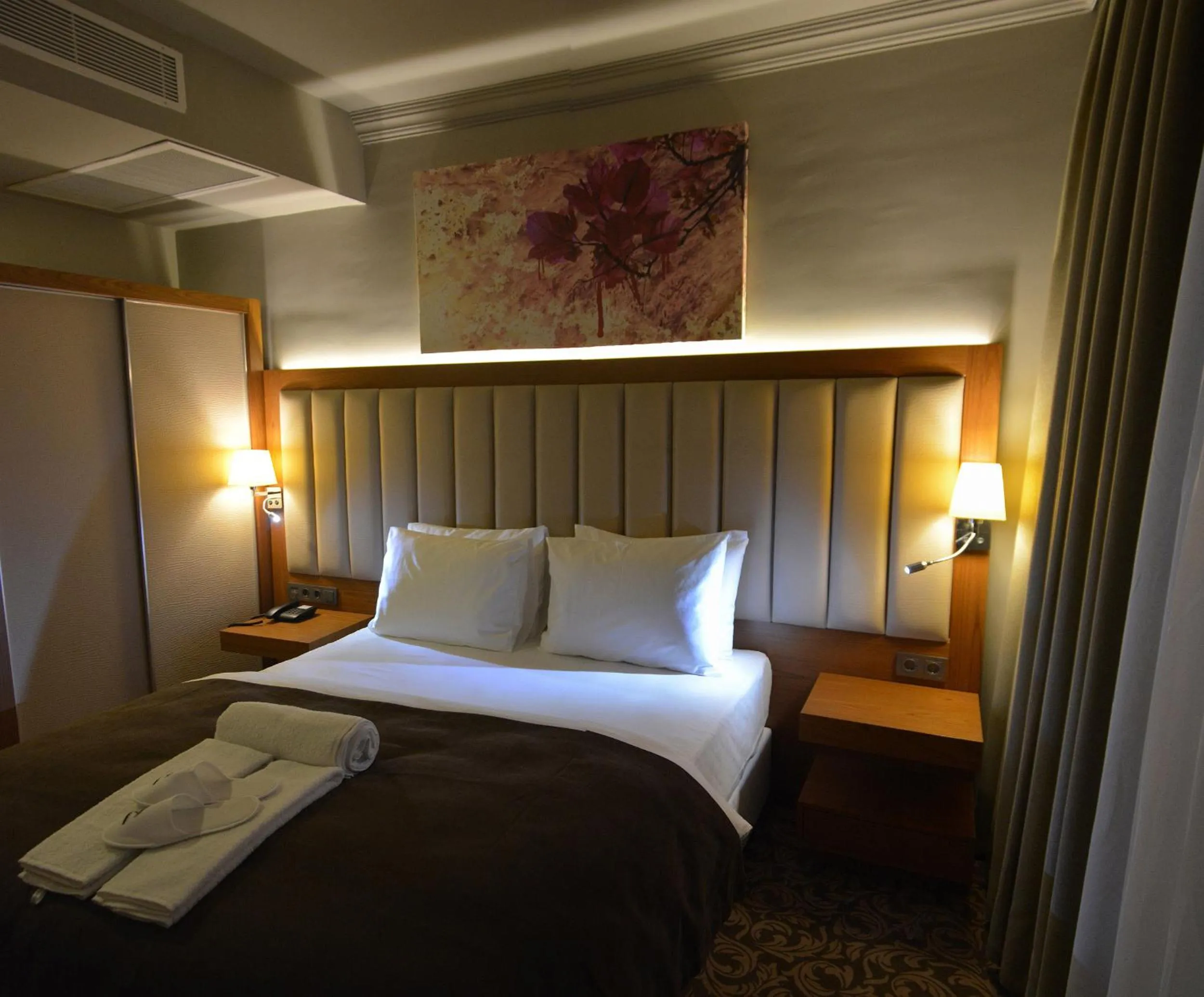 Bed in Yilmazoglu Park Hotel