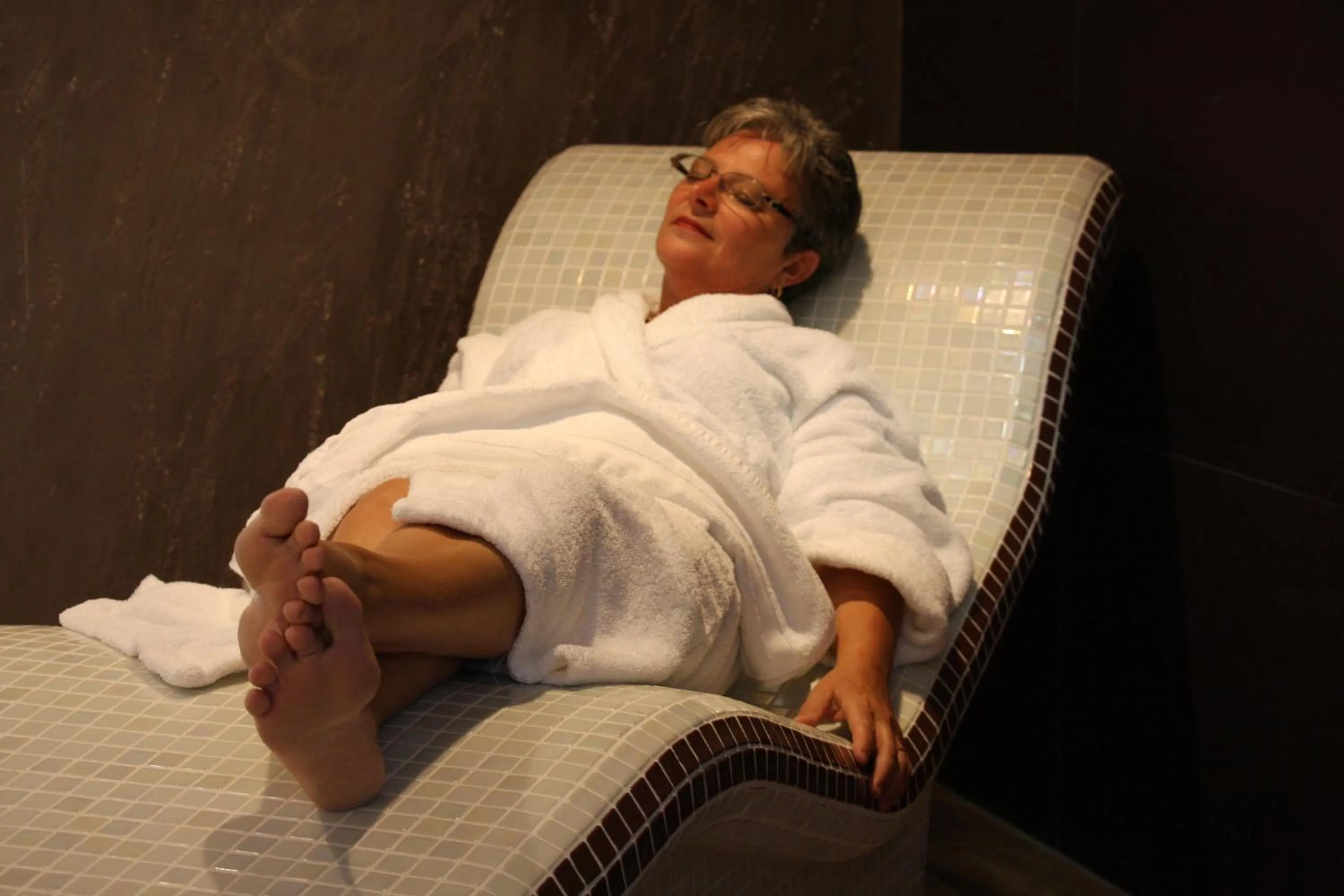 Spa and wellness centre/facilities in Hôtel Restaurant Les Alizés