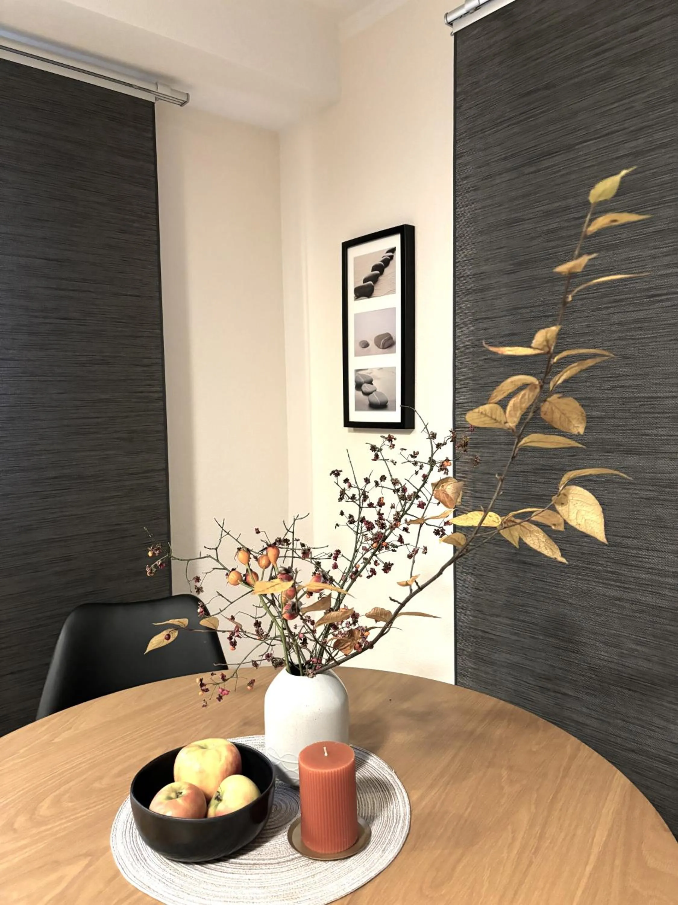 Dining area in Das Kornburg-Quartier