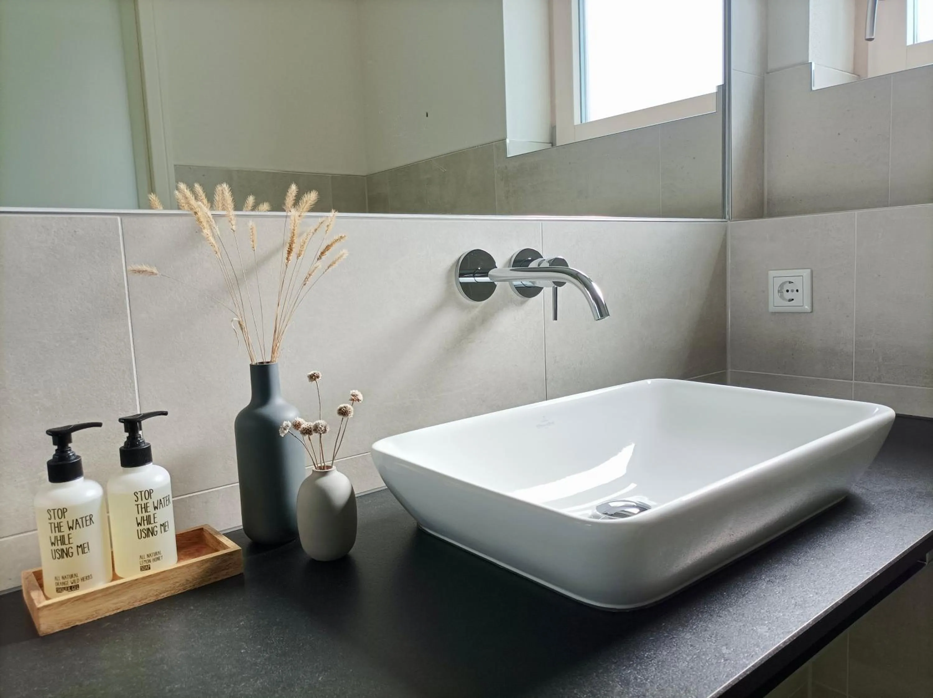 Bathroom in Das Kornburg-Quartier