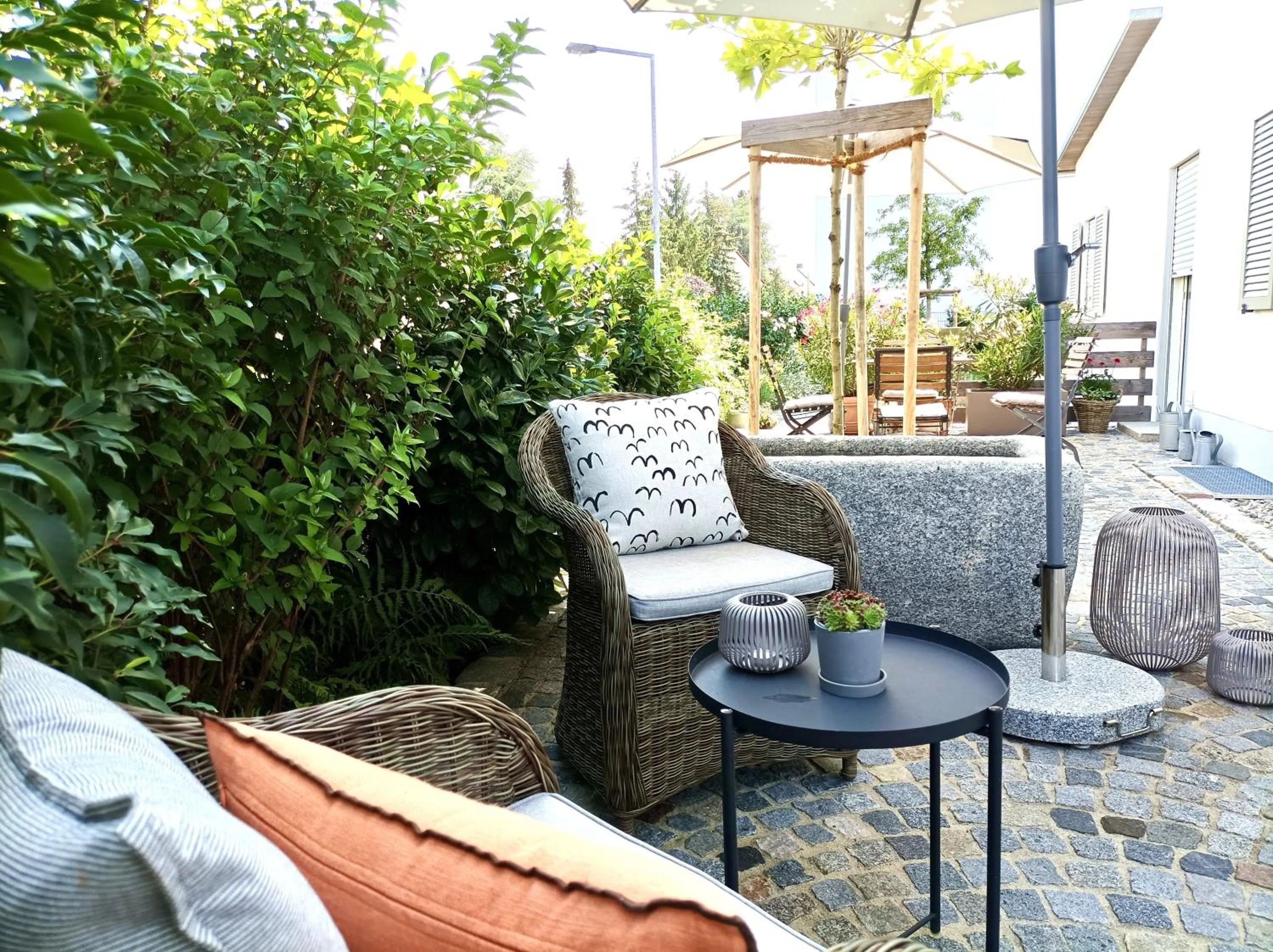 Garden in Das Kornburg-Quartier