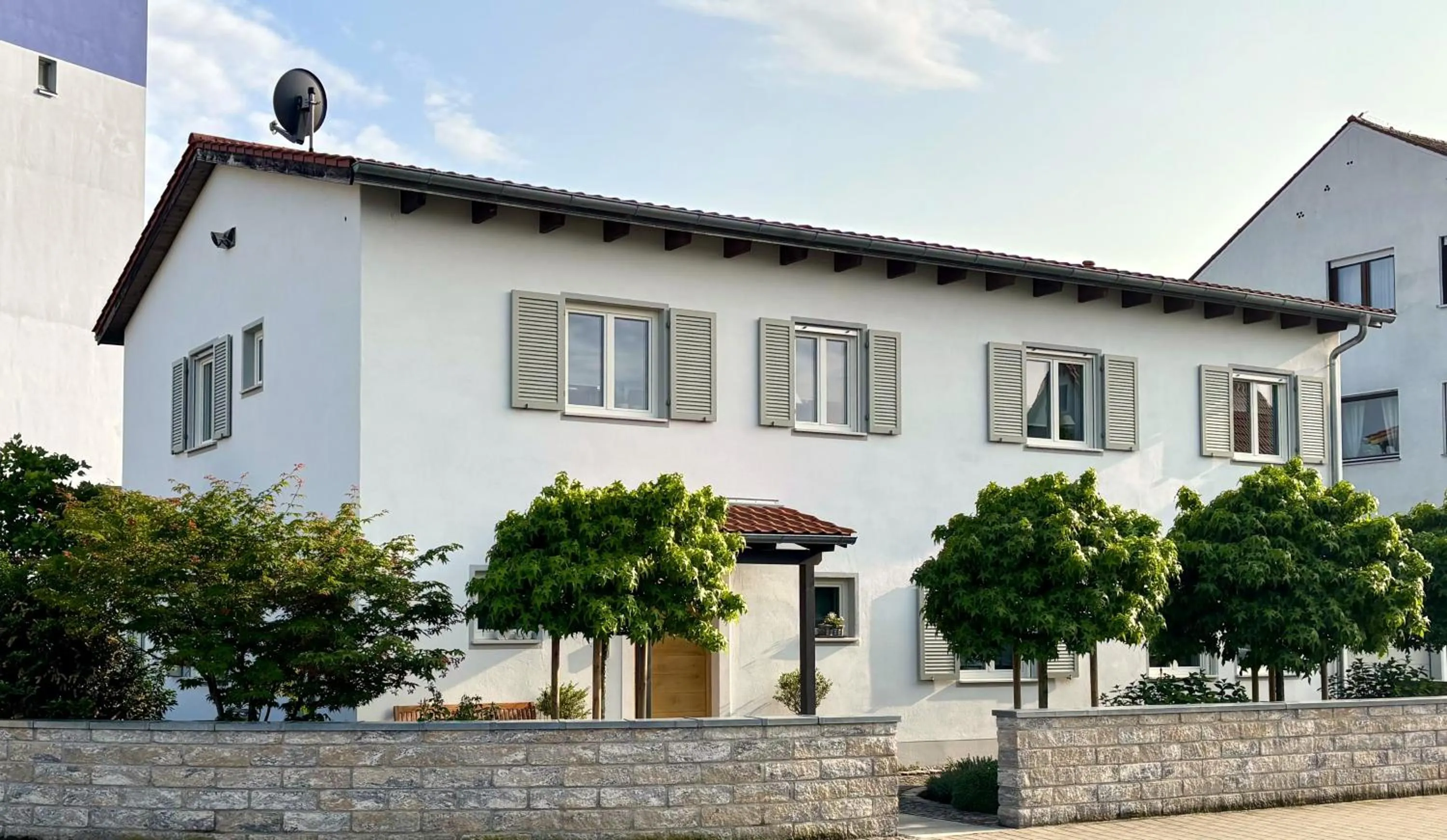 Property building in Das Kornburg-Quartier