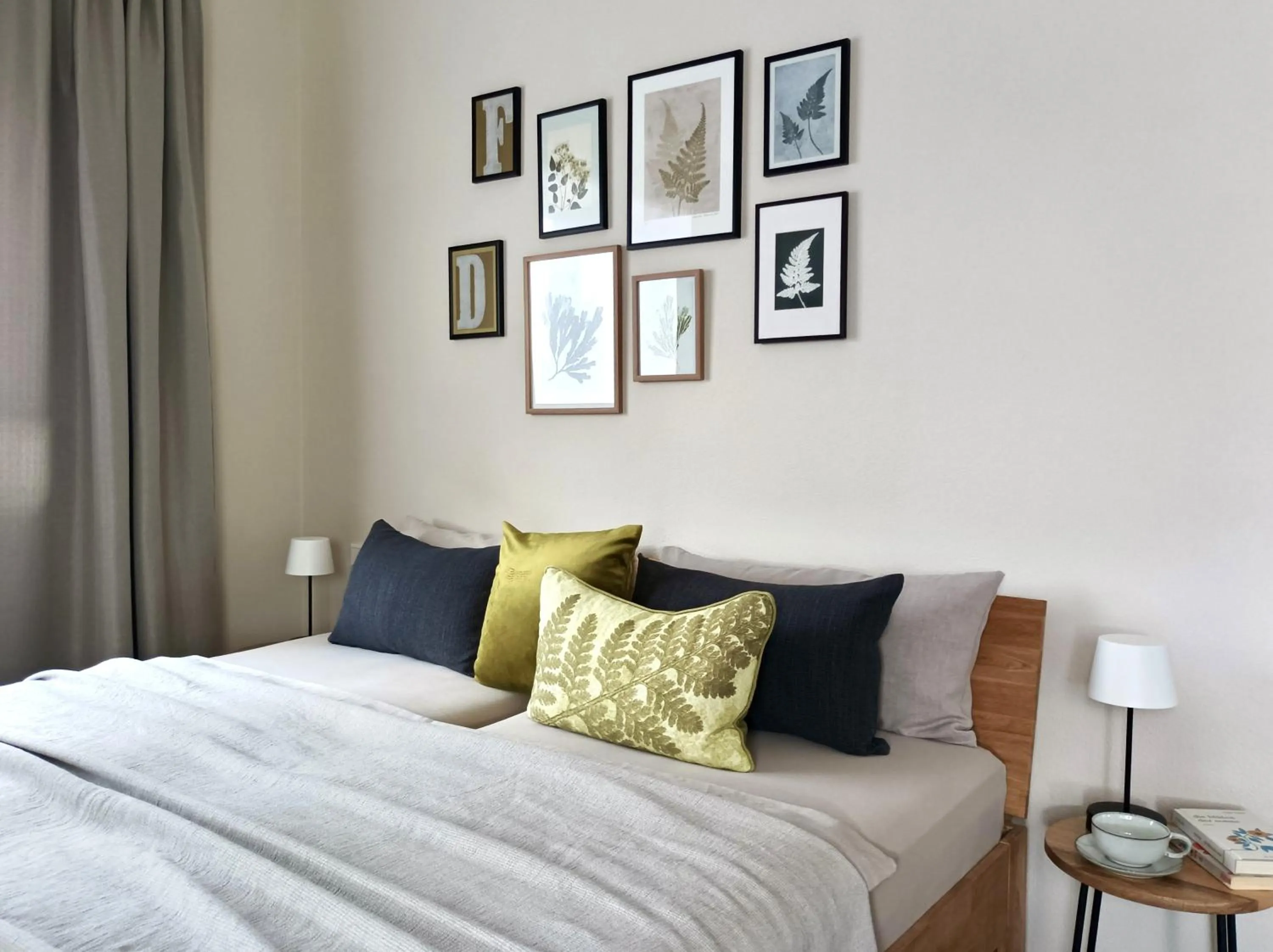 Photo of the whole room, Bed in Das Kornburg-Quartier