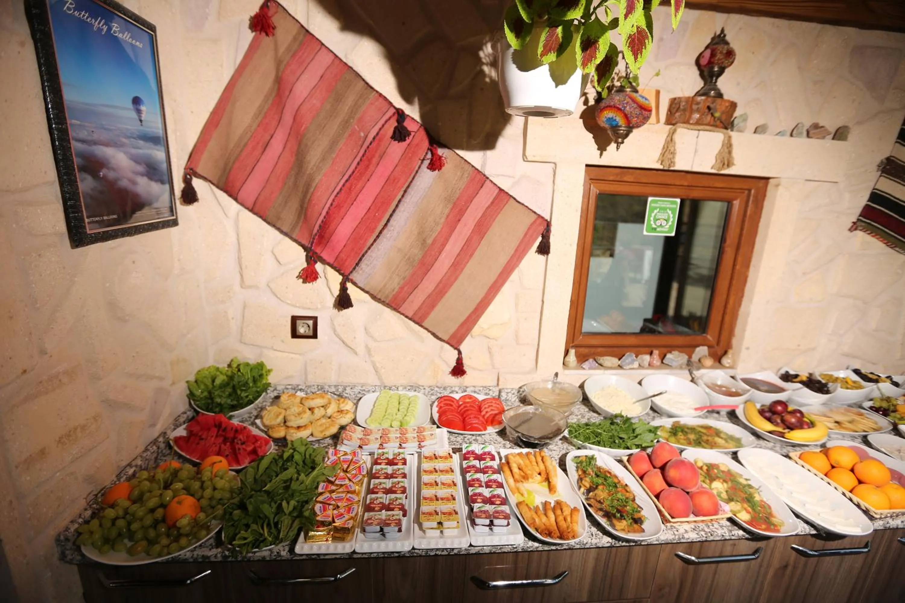 Buffet breakfast in Peace Stone House