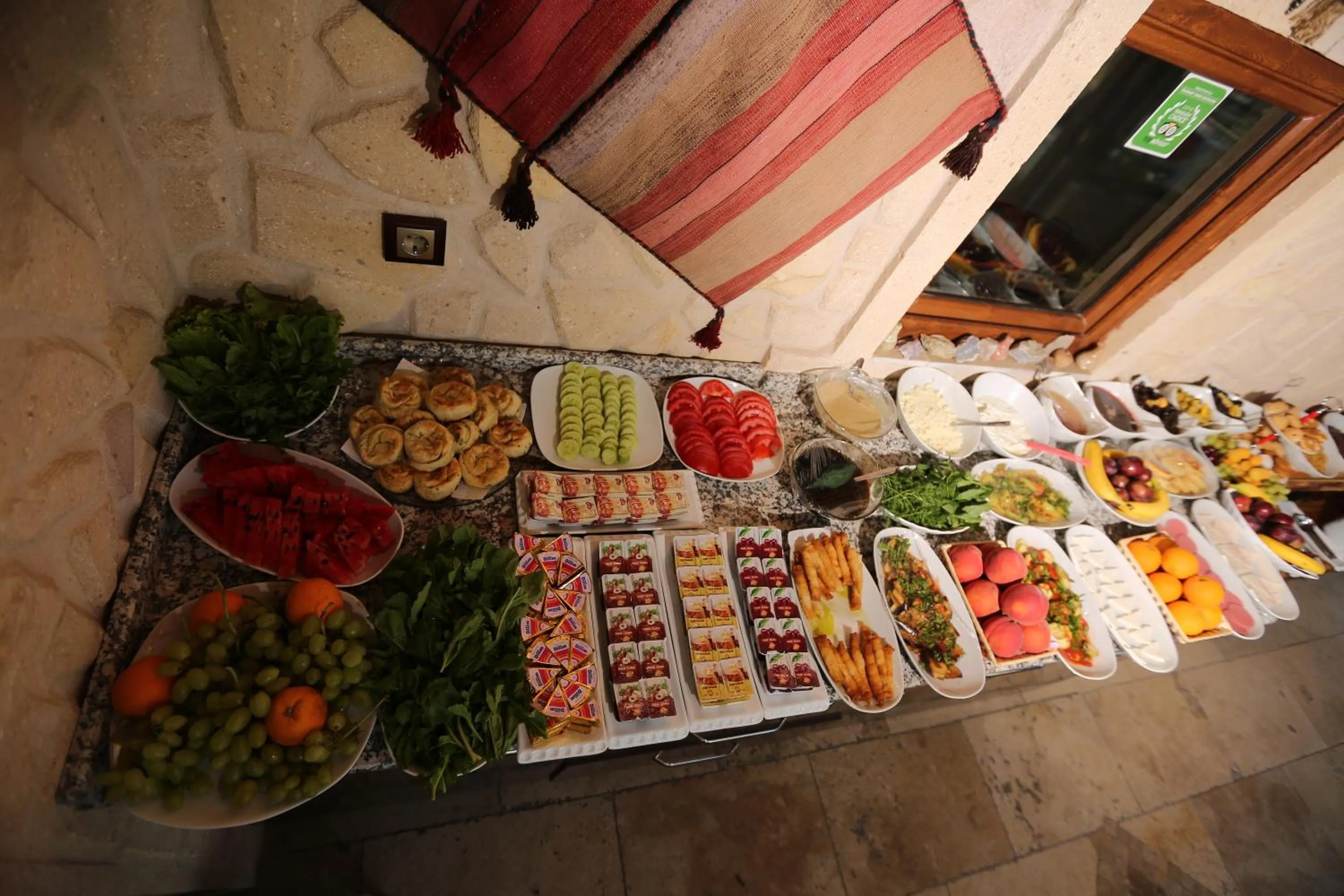 Buffet breakfast in Peace Stone House