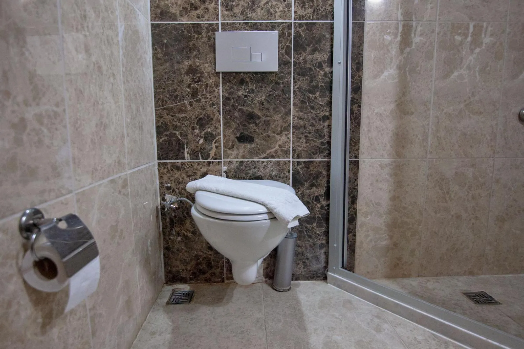 Shower in Peace Stone House