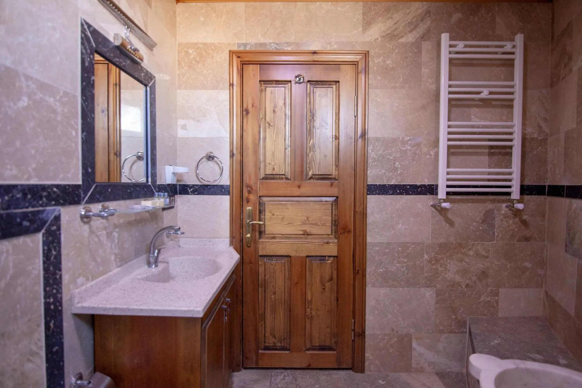 Shower in Peace Stone House