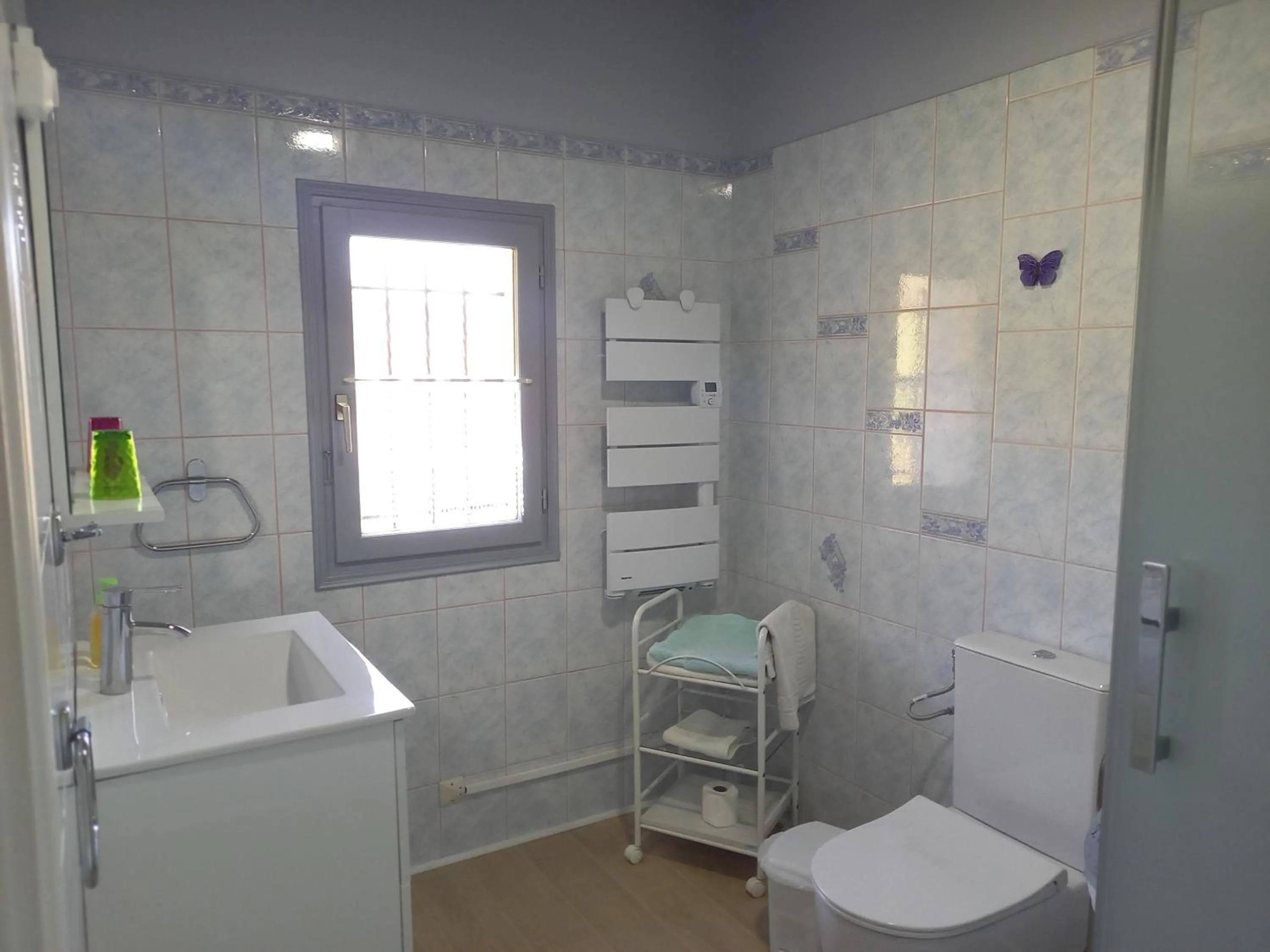 Shower in Villa Goxoki avec piscine Saint Jean Pied de Port