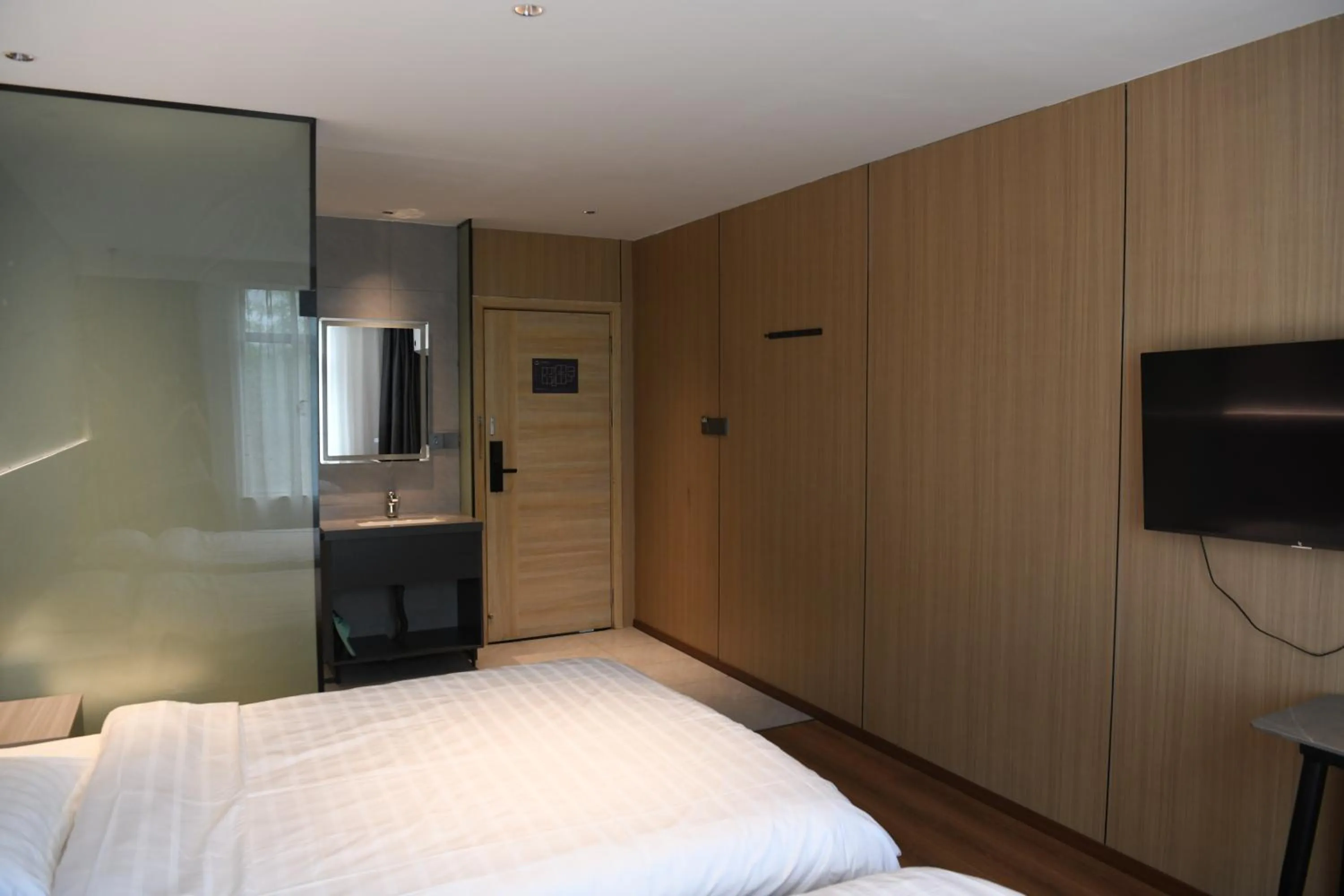 Bed in Jingdezhen International Youth Hostel